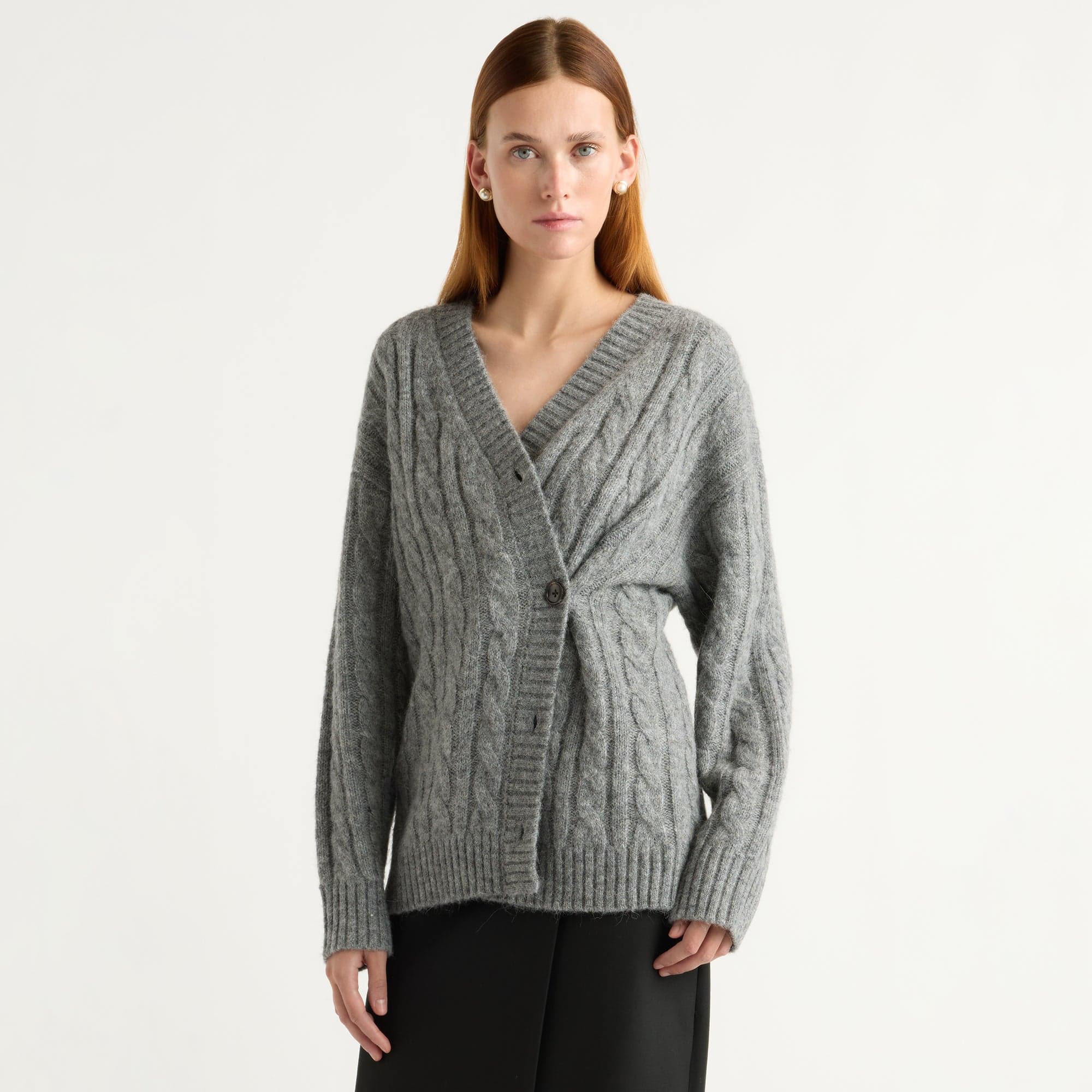 herill ヘリル Ramie Highgauge Cardigan herill ヘリル Ramie Highgauge Cardigan HERILL Ramie