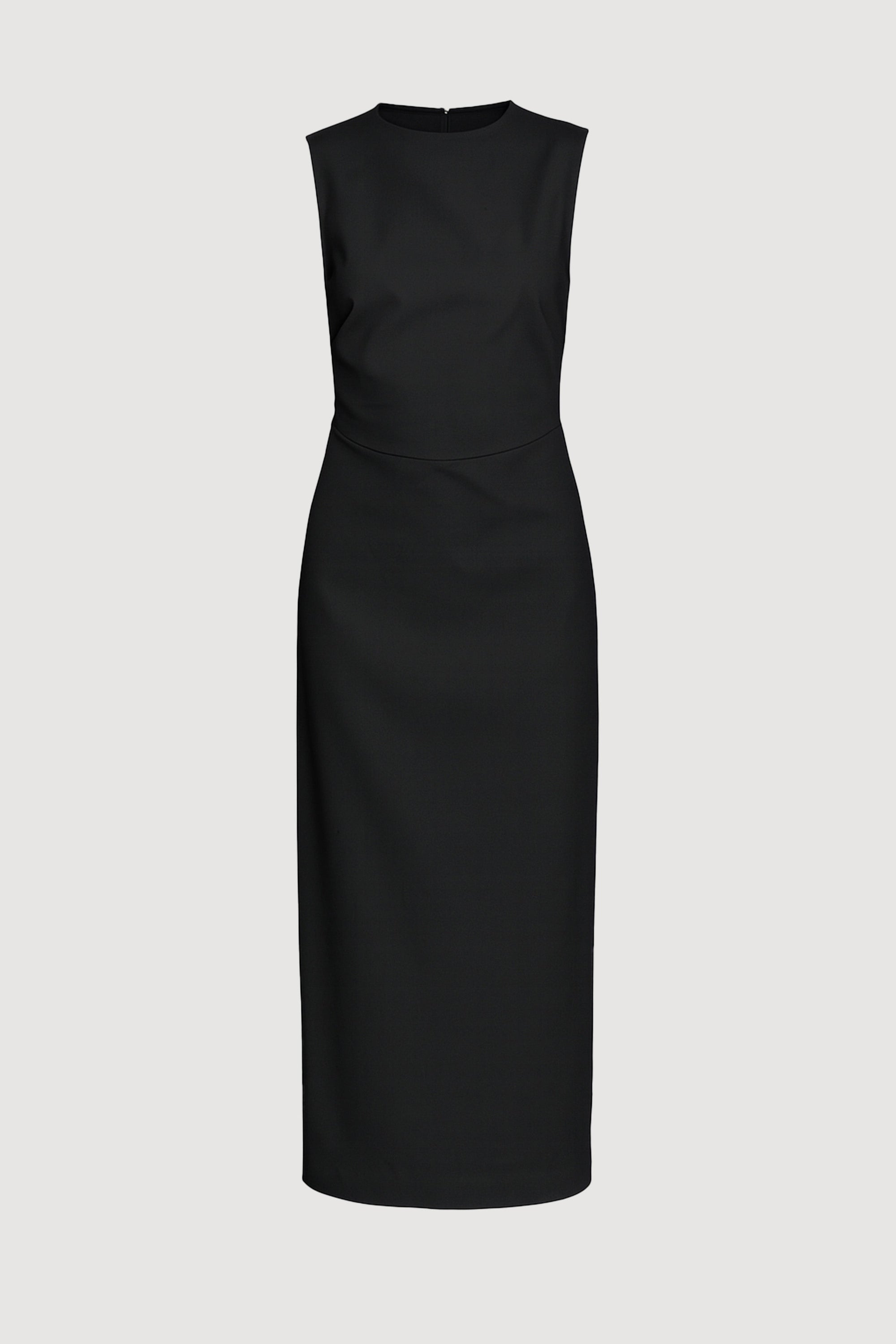 black plus size black tie dress Lace-Sleeve La Femme Plus-Size Formal Dress