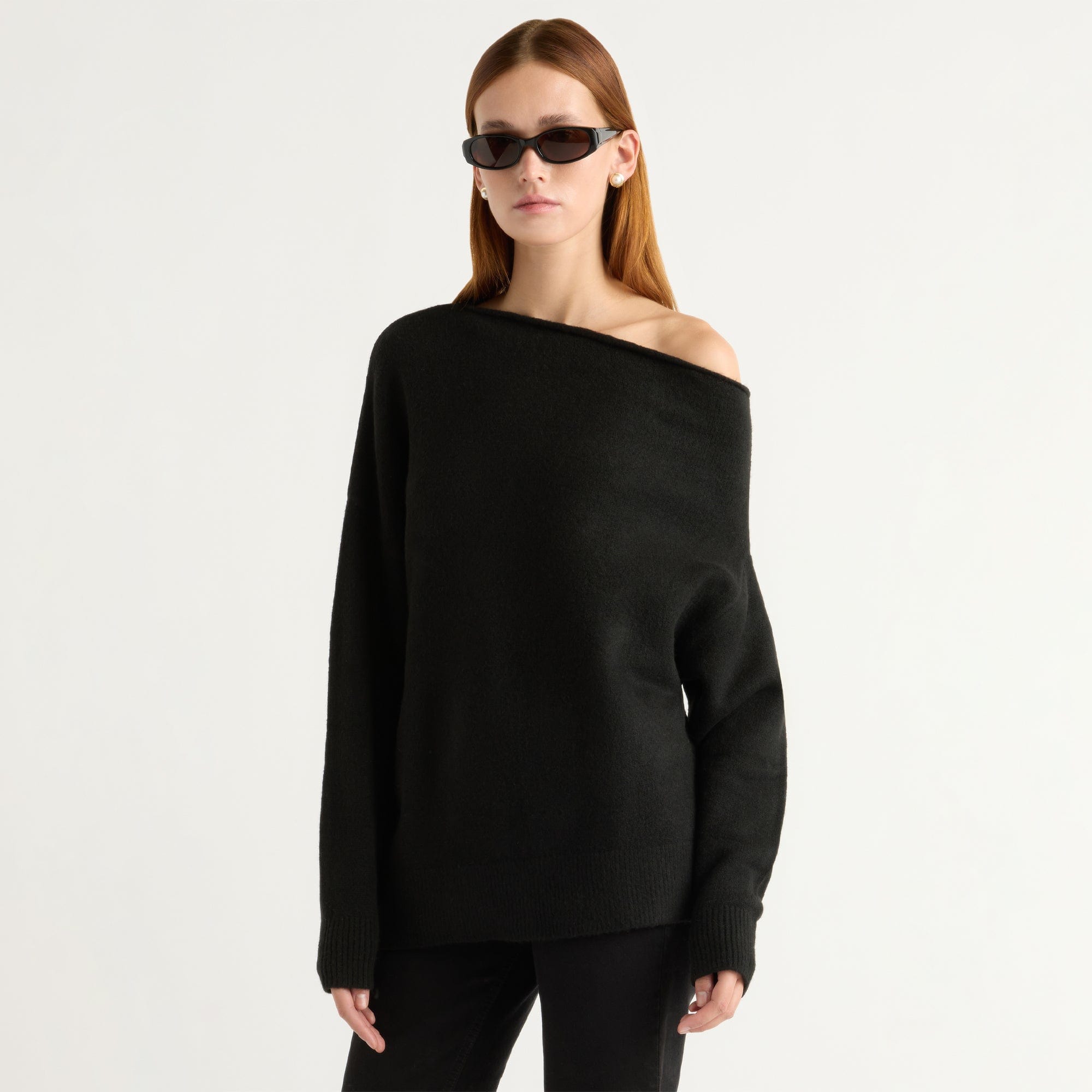 deres only one sweater ブラック deres】only one sweater BLACK