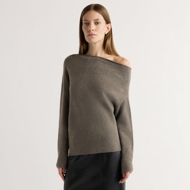 Marije | Iris Off-Shoulder Sweater in Size Small