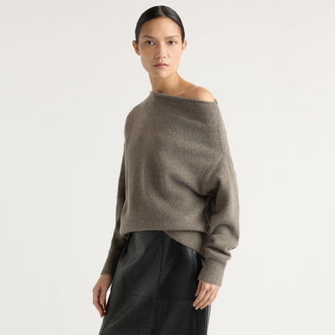 Charlotte | Iris Off-Shoulder Sweater in Size Small