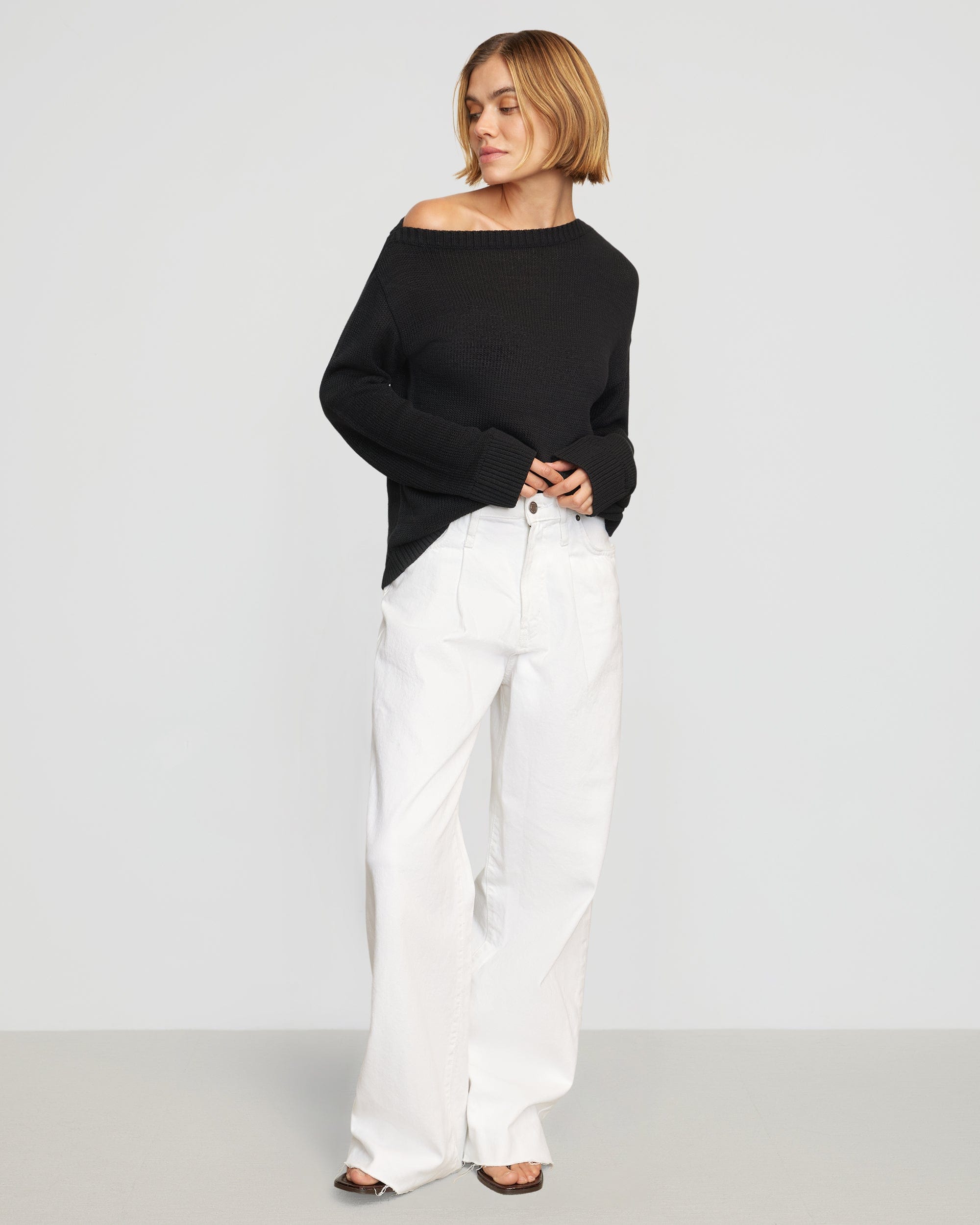 Issa Lightweight Off-Shoulder Sweater Issa Lightweight Off-Shoulder Sweater