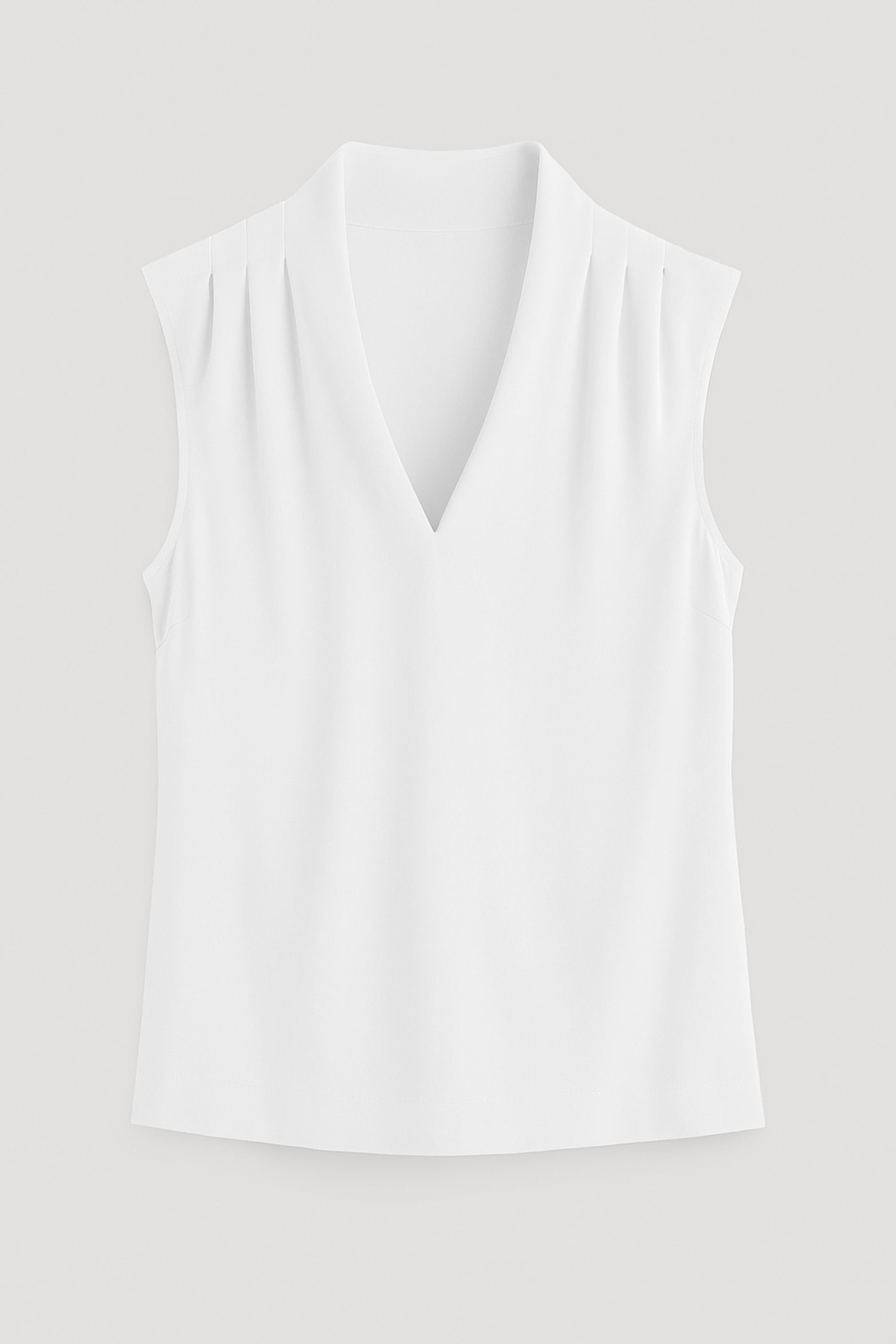 ★NOTHING WRITTEN★90's v-neck sleeveless top★スリーブレス 90s v-neck sleeveless top (Black) - Nothing written