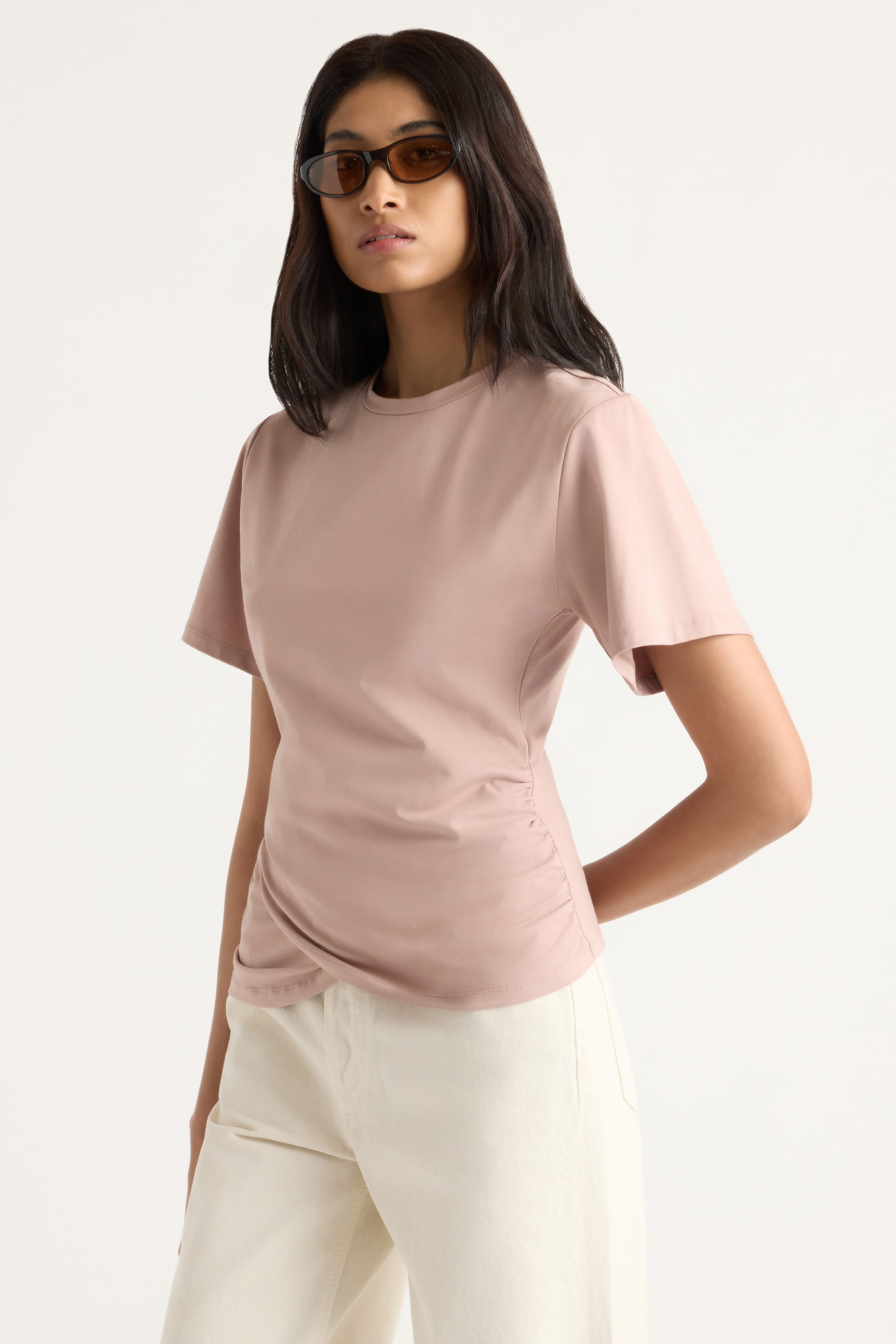 トップス fti Textured Tie Front Top | Talbots