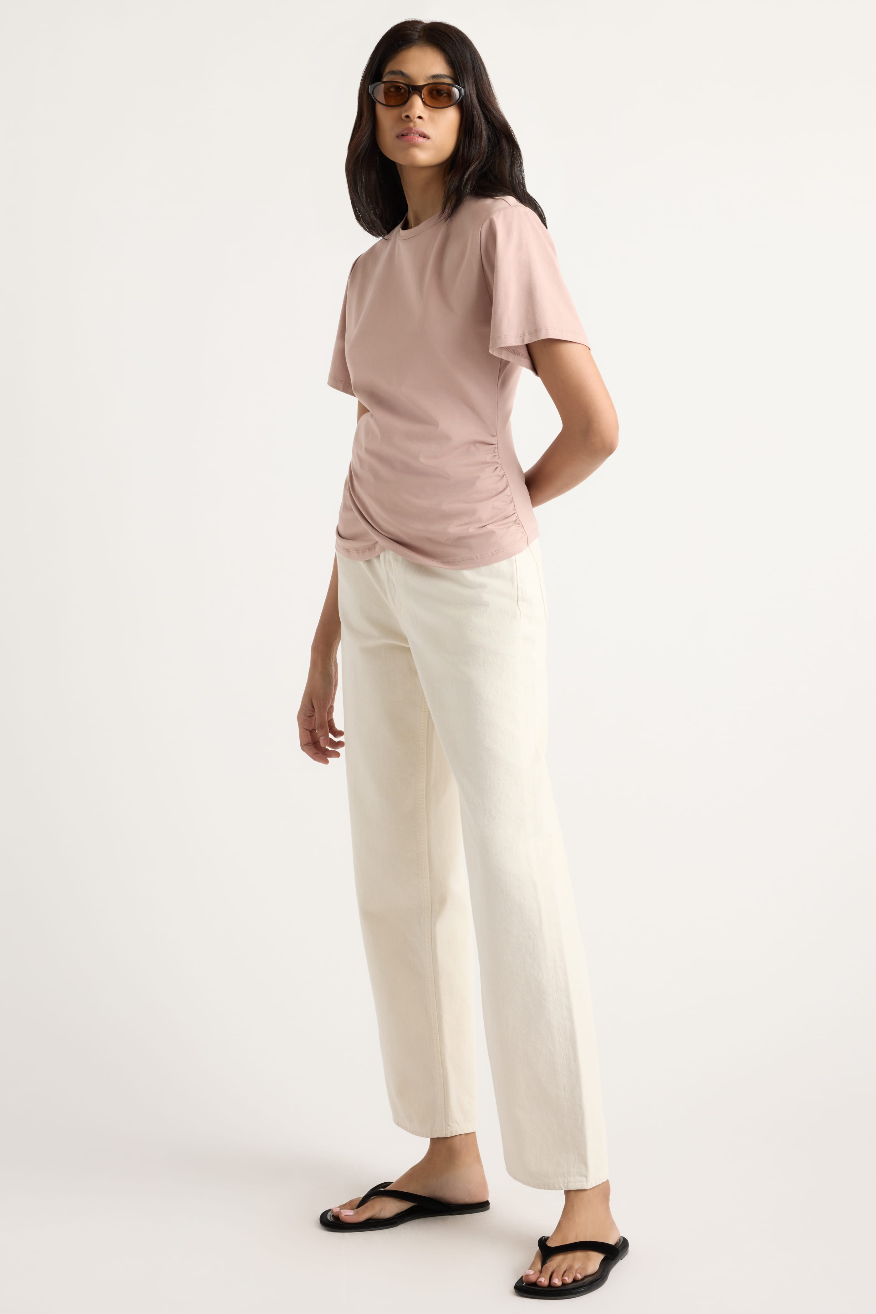 トップス fti Textured Tie Front Top | Talbots