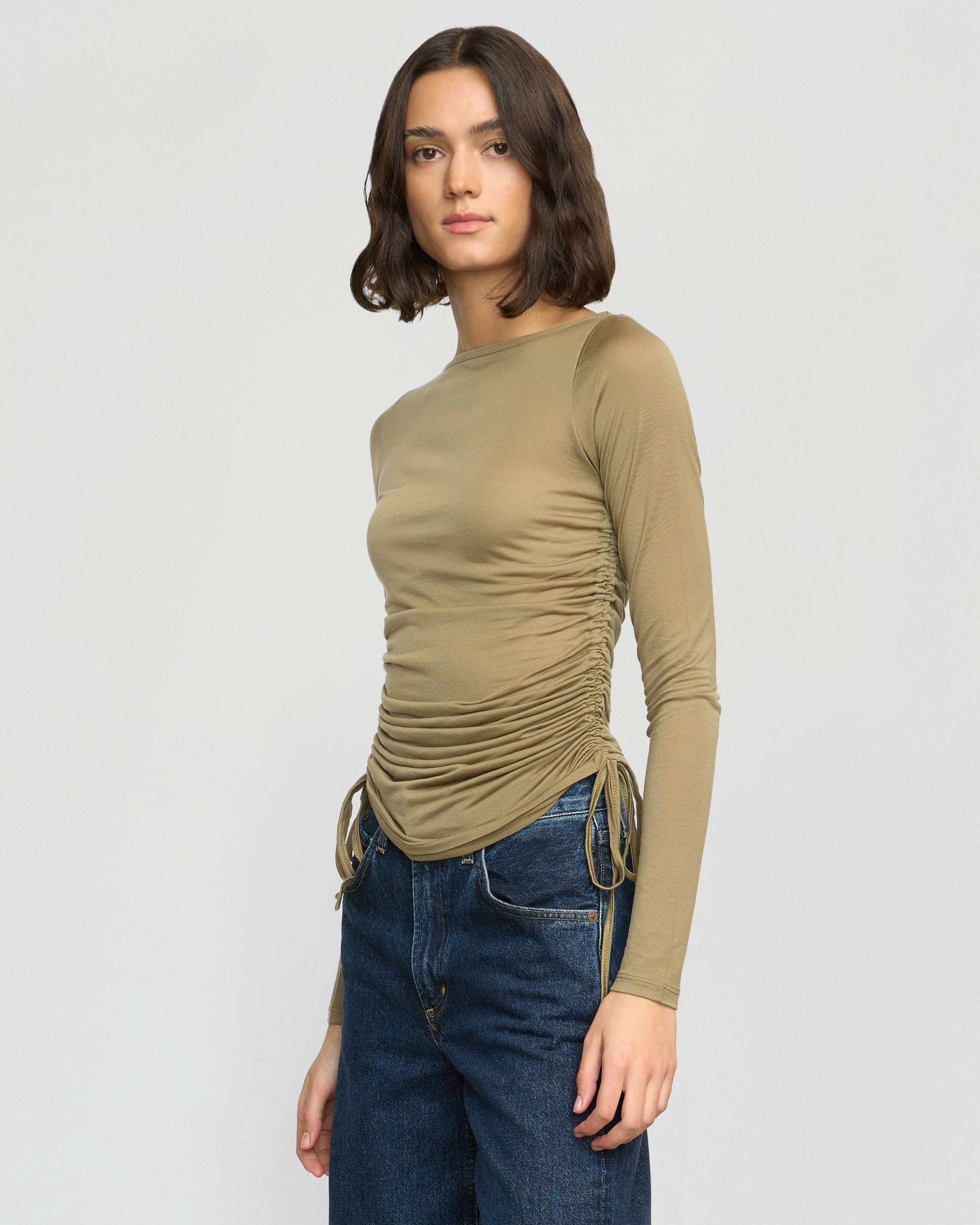 joan-tencel-ruched-side-semi-