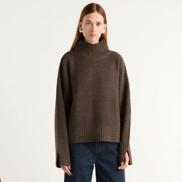 Kelsey | Karlie Oversized Turtleneck Sweater in Size Small