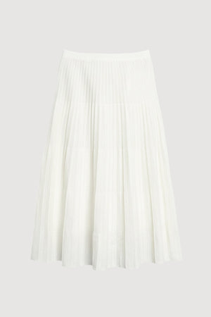 Katerina Pleated Knit Skirt