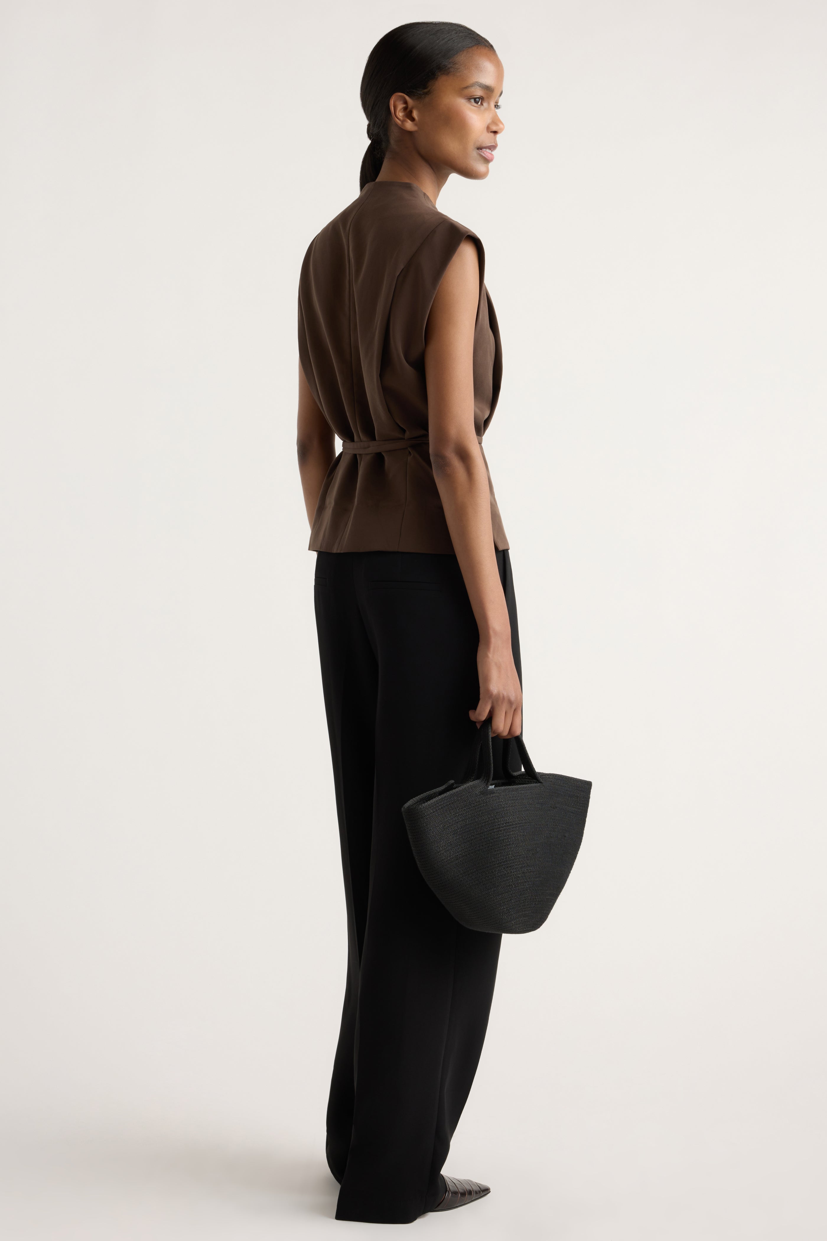 Leandra Tie-Wrap Vest