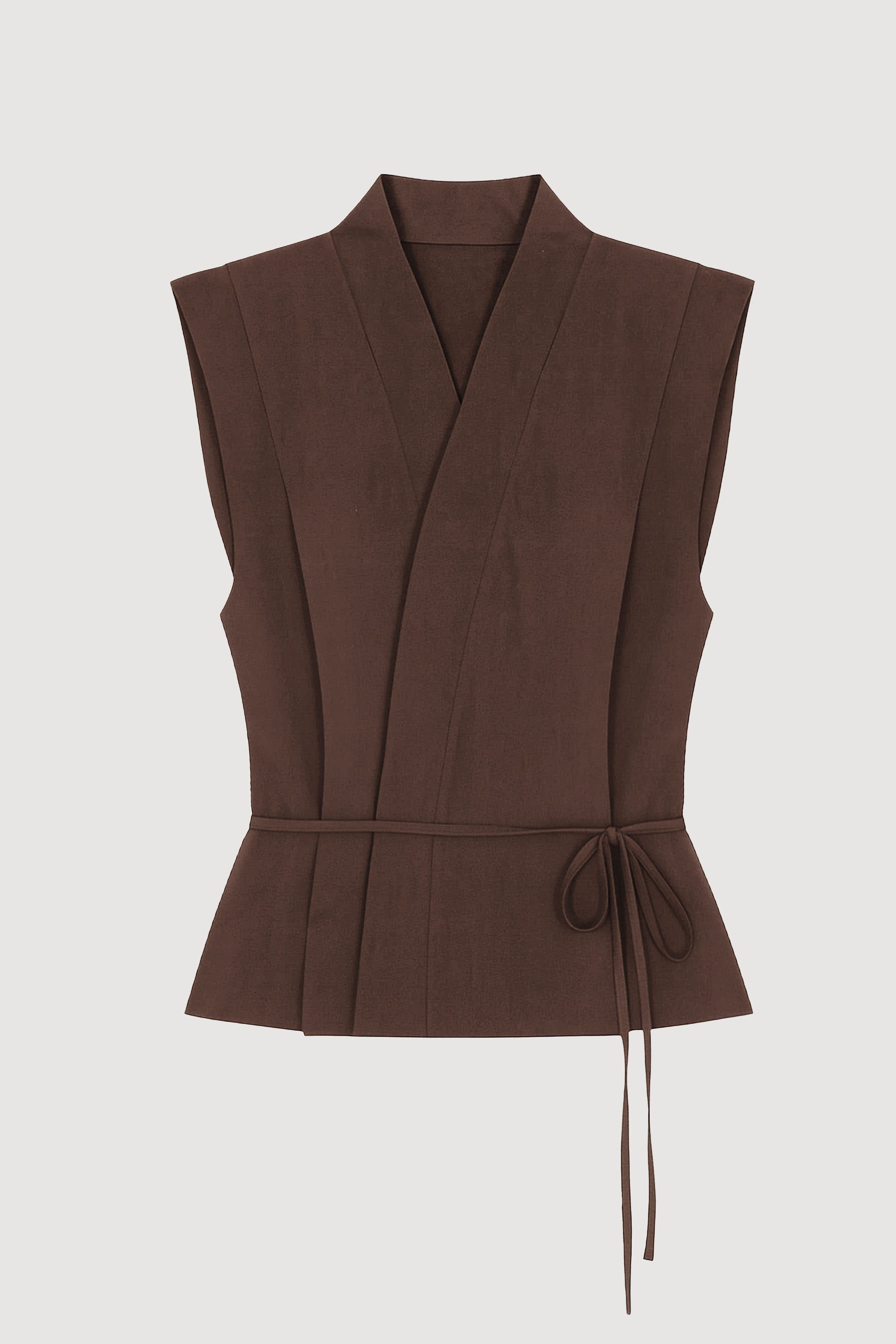 Leandra Tie-Wrap Vest