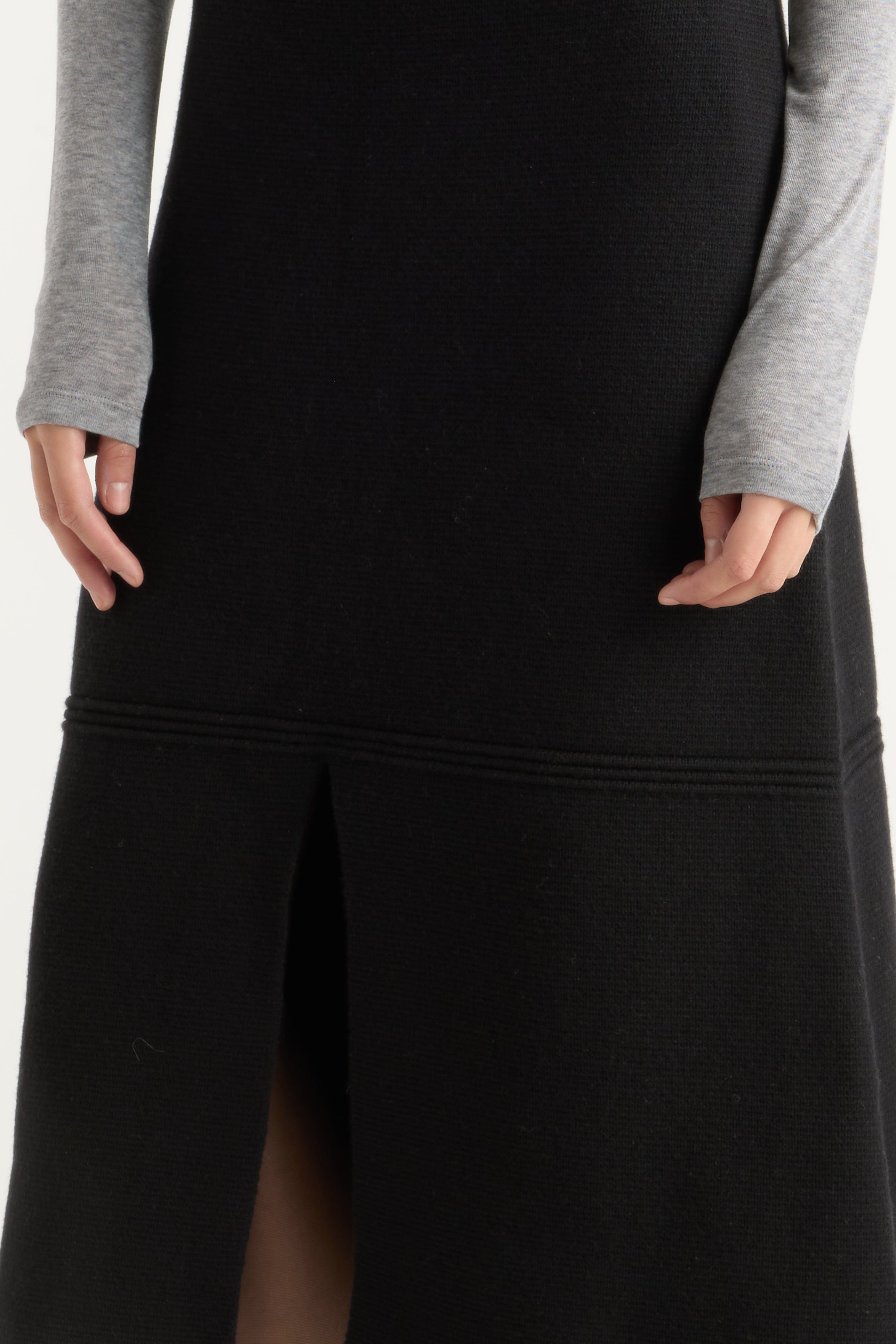 Lora Organic Cotton-Wool Skirt