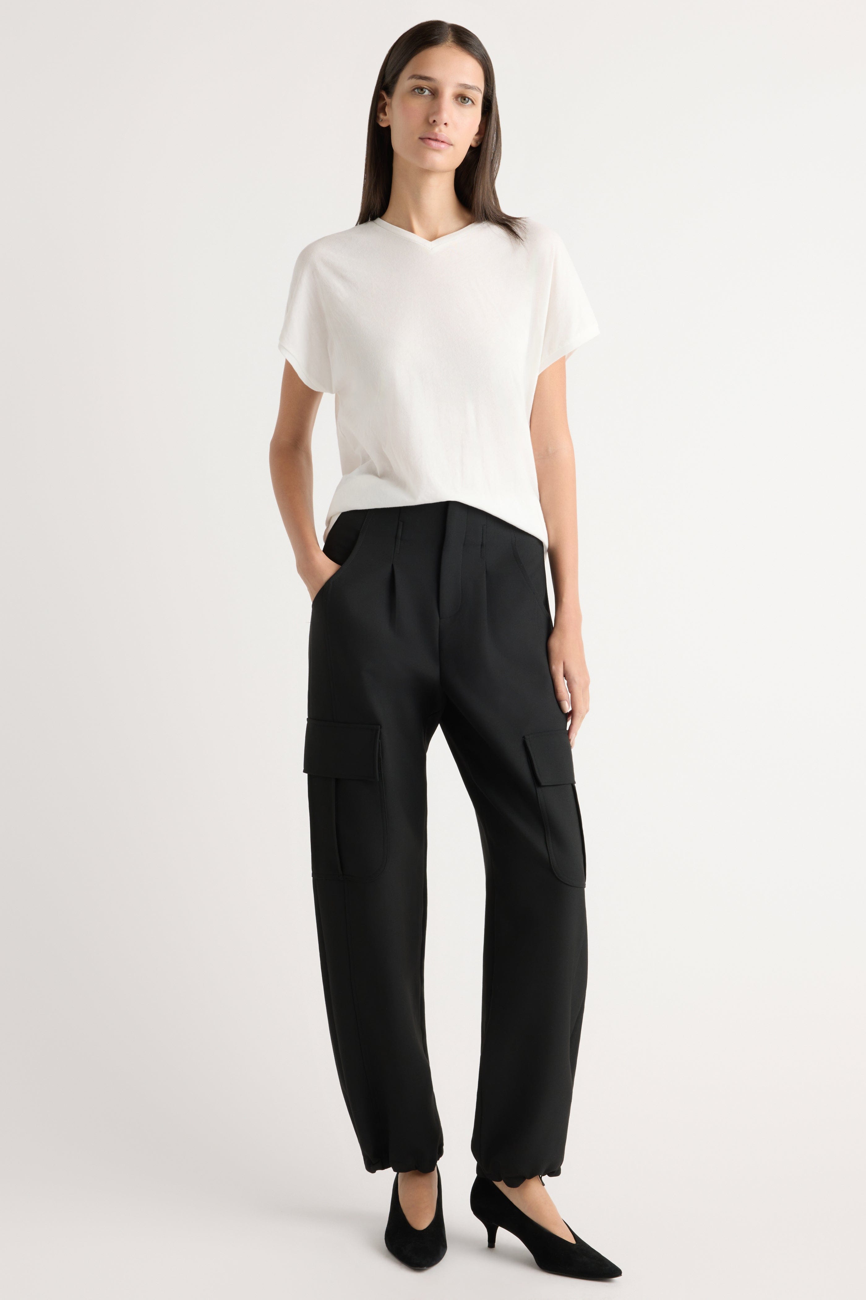 Lynda Tailored Utility Pant