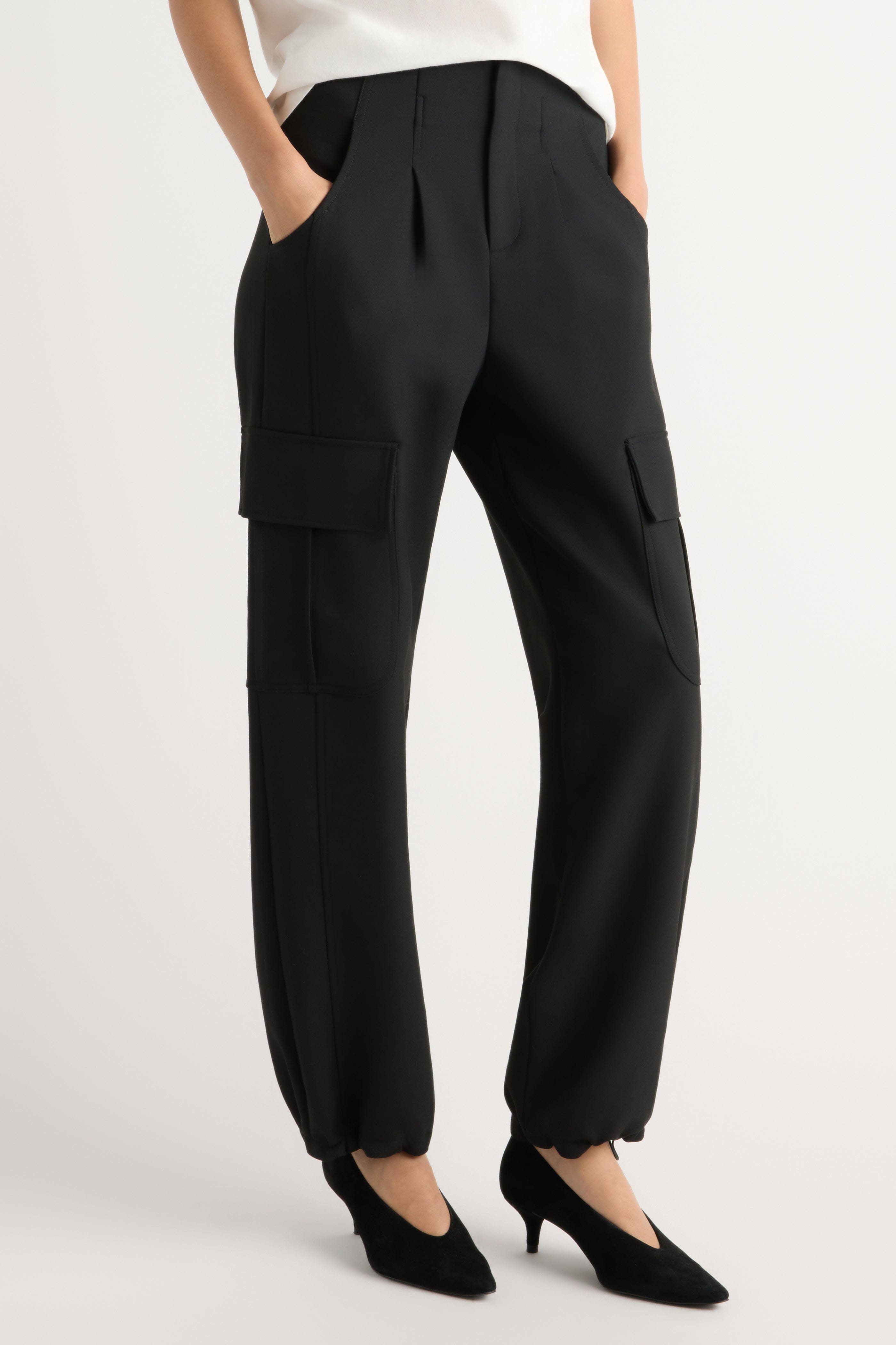 Lynda Tailored Utility Pant