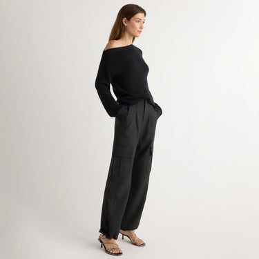 Renée | Lynda Tailored Utility Pant in Size Extra Small