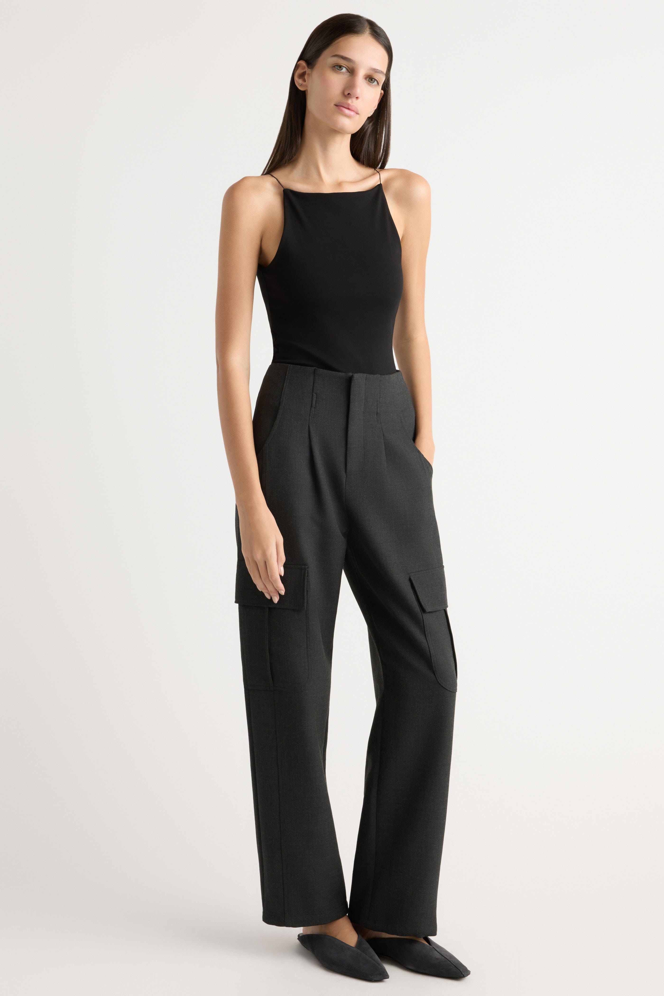 US SLACKS WOMAN’S UTILITY Lynda Tailored Utility Pant