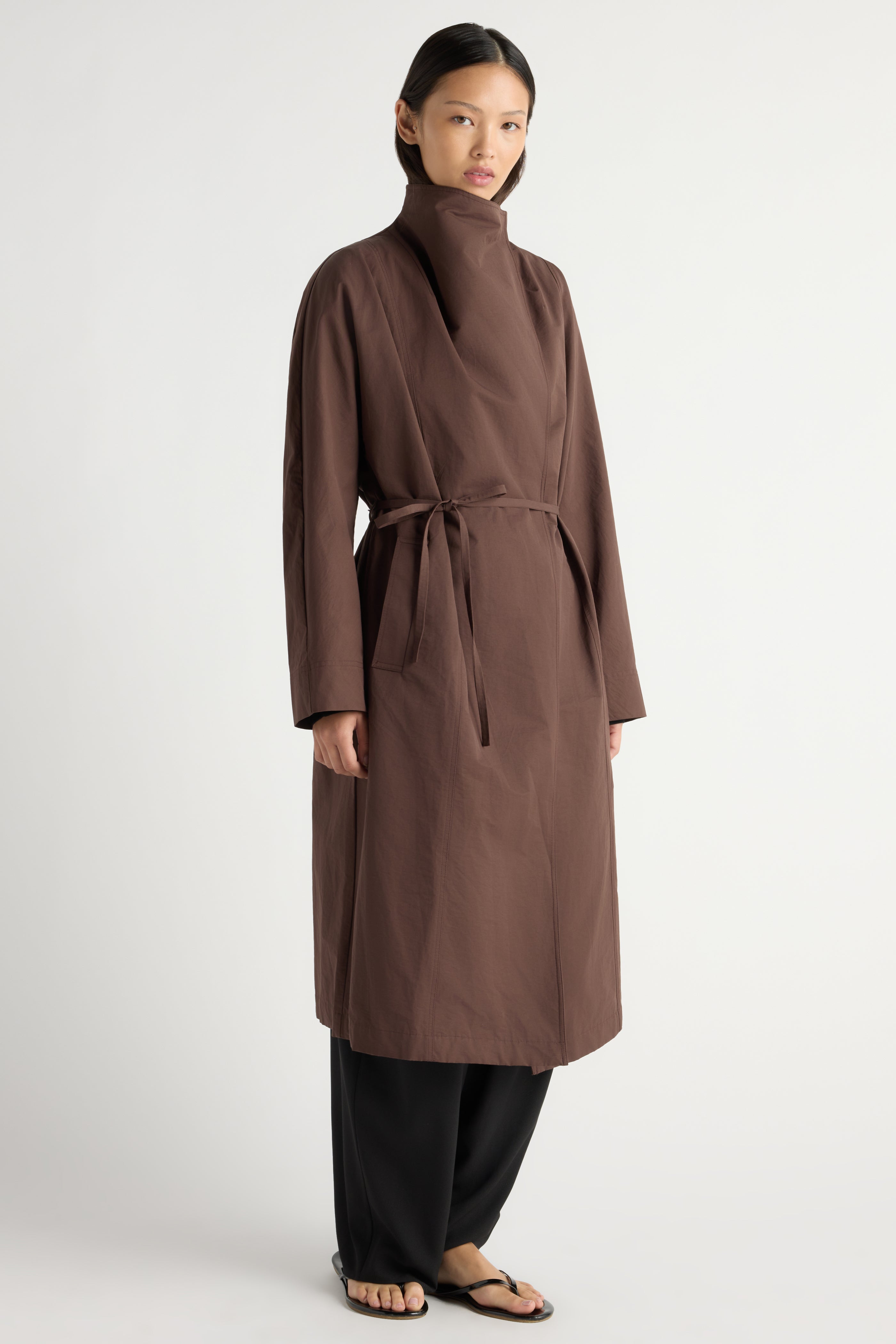 Magda Wrap Maxi Car Coat