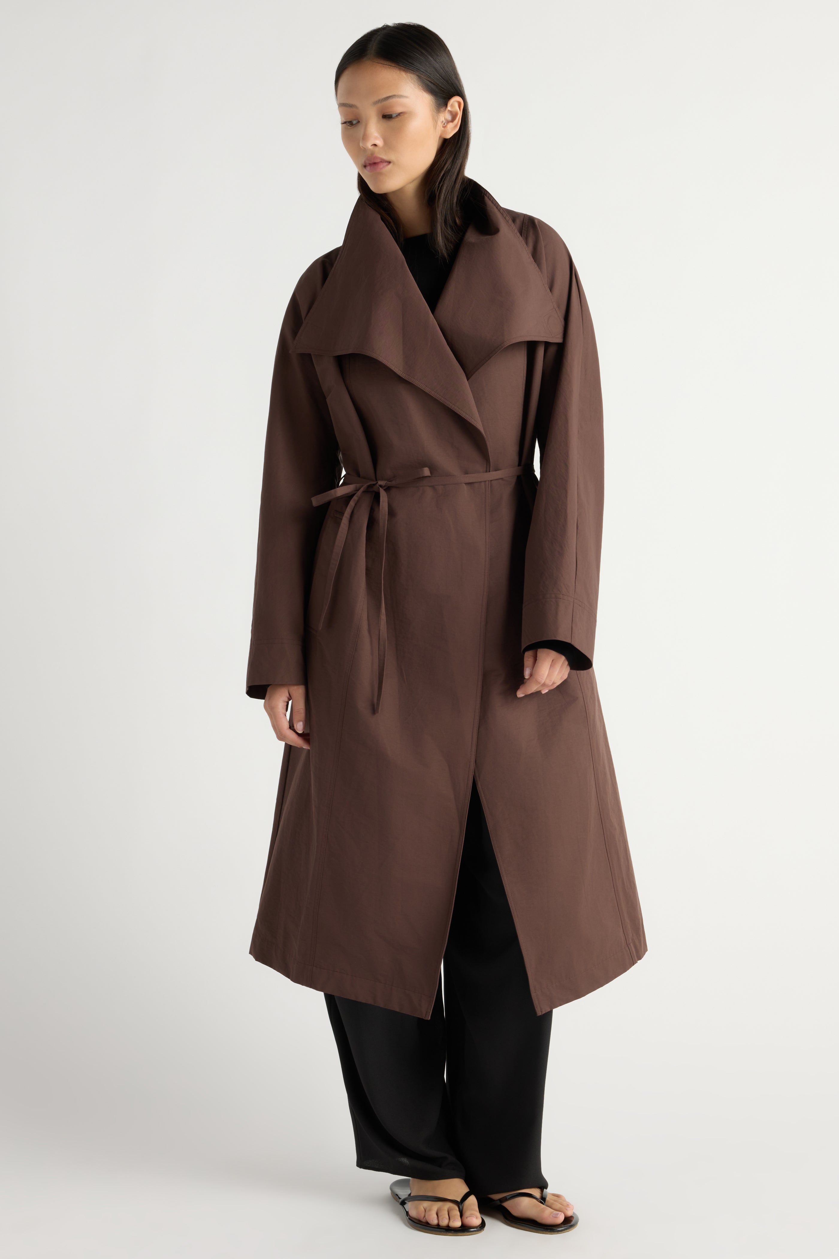 Magda Wrap Maxi Car Coat
