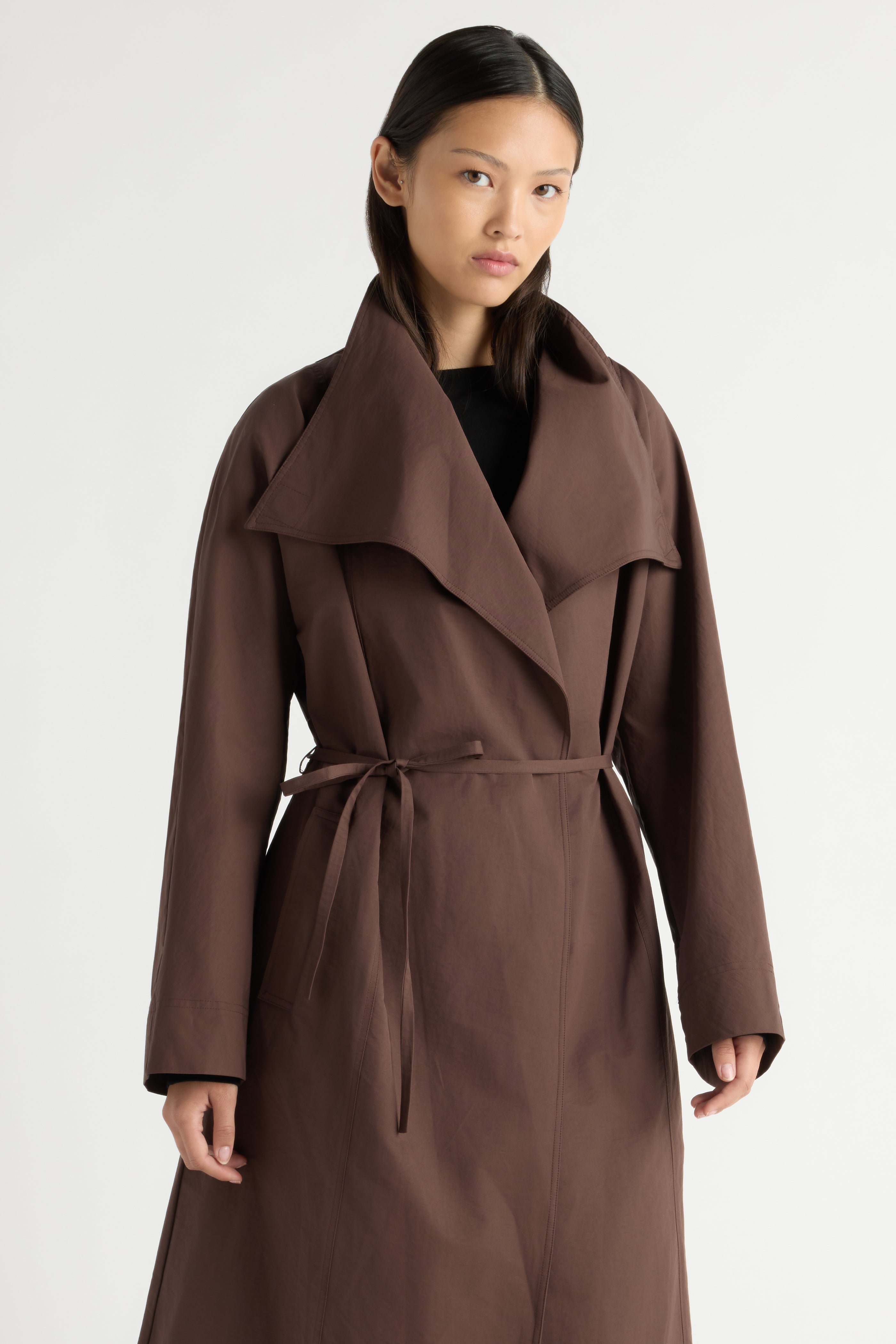 Magda Wrap Maxi Car Coat