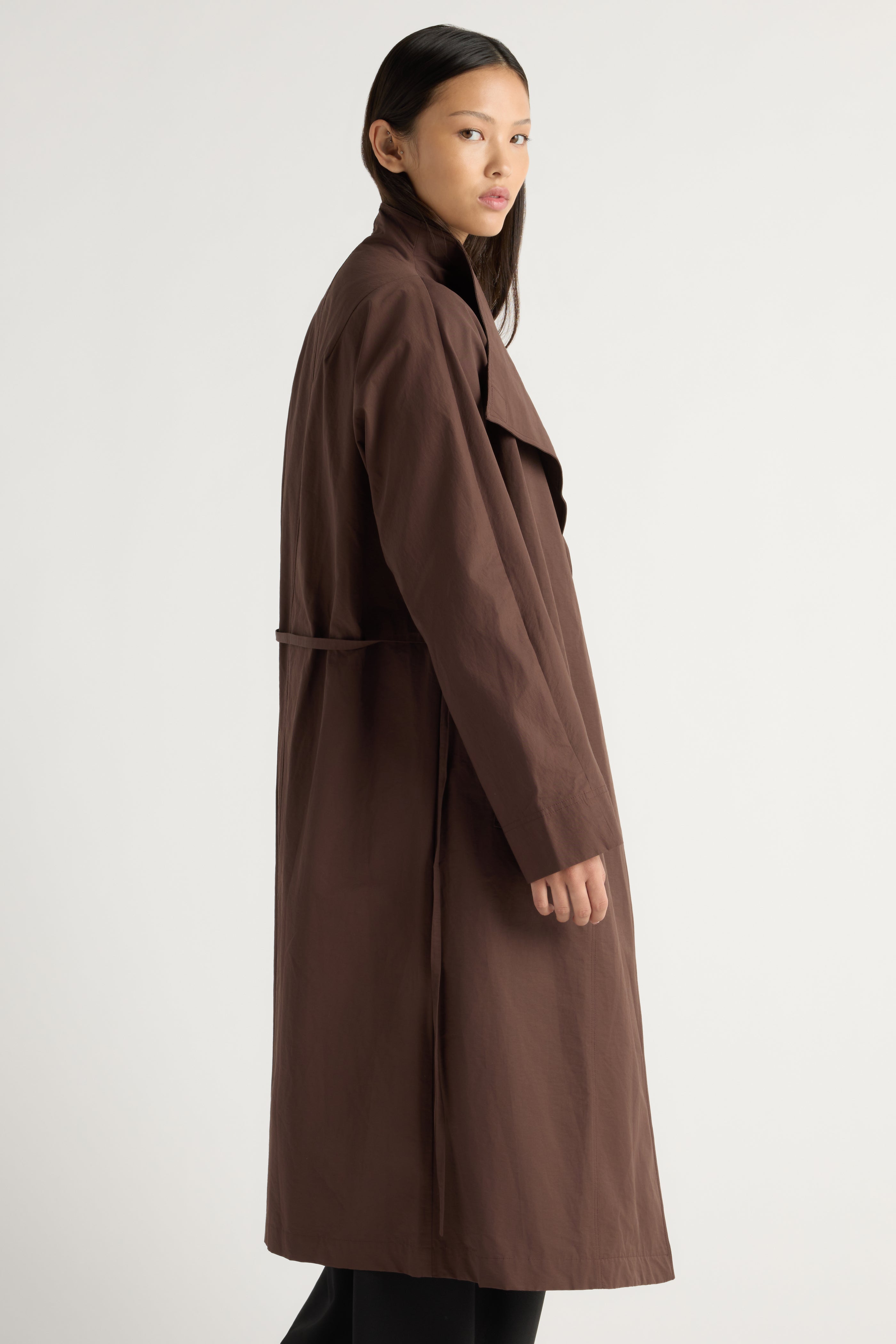 Magda Wrap Maxi Car Coat