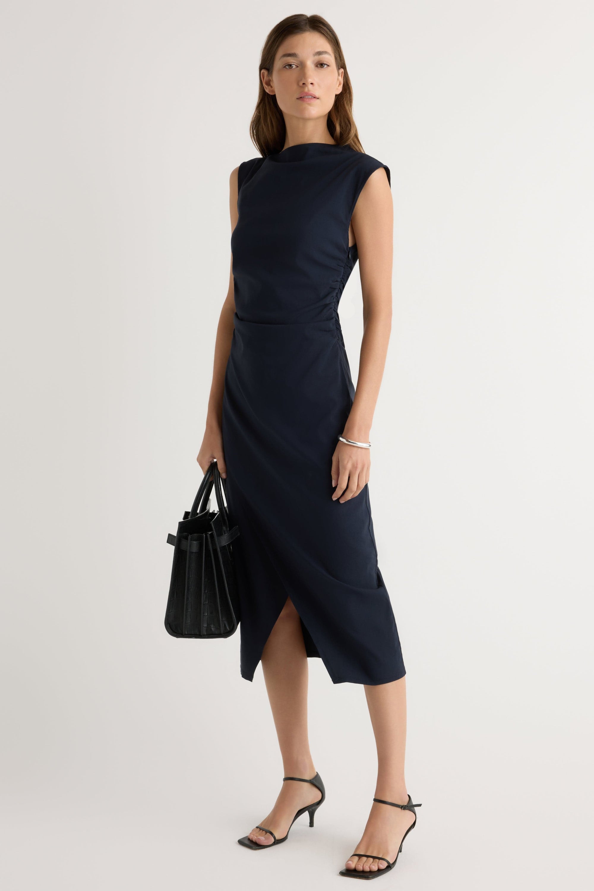 Manon Navy Dress at Modern Citizen