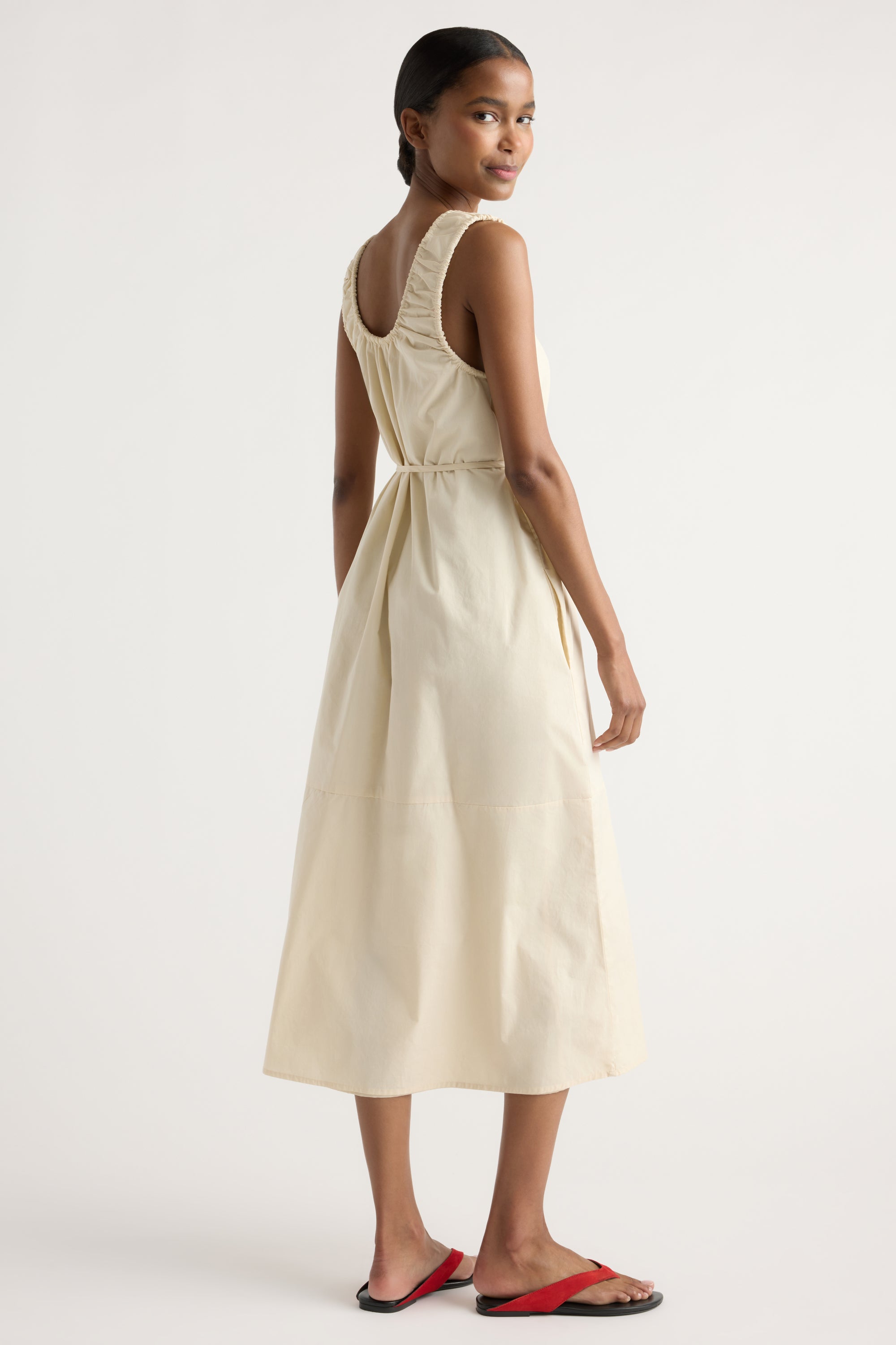 Midori Organic Cotton U-Neck Dress Midori Organic Cotton U-Neck Dress