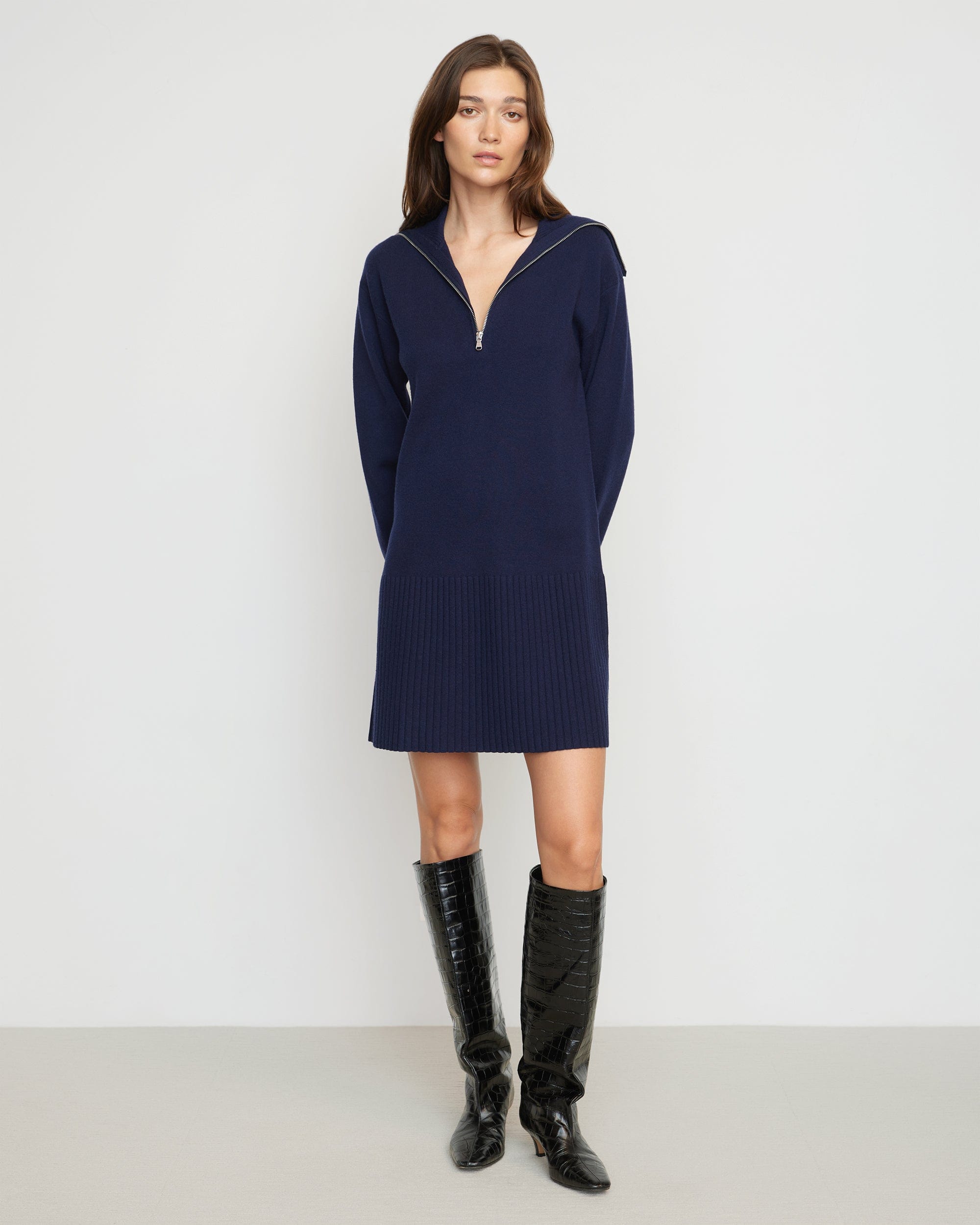 Collared Sweater Dress Black And Beige Knit Dress Collared Dress Mini Sweater Dress Collared Sweater Dress Black And Beige Knit Dress Collared Dress Mini Sweater Dress