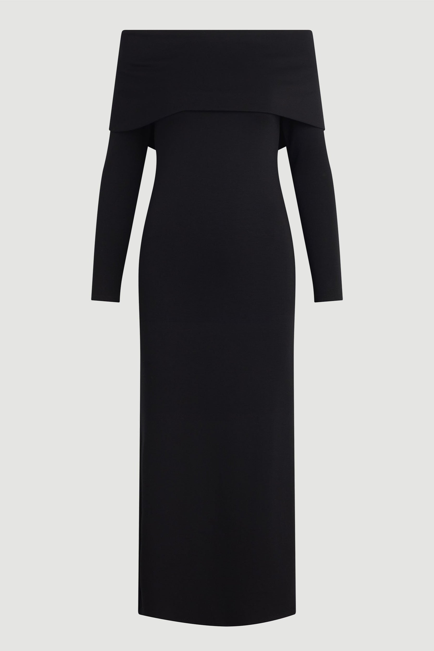 Morgan Split Foldover Jersey Dress (Petite) Morgan Split Foldover Jersey Dress (Petite)