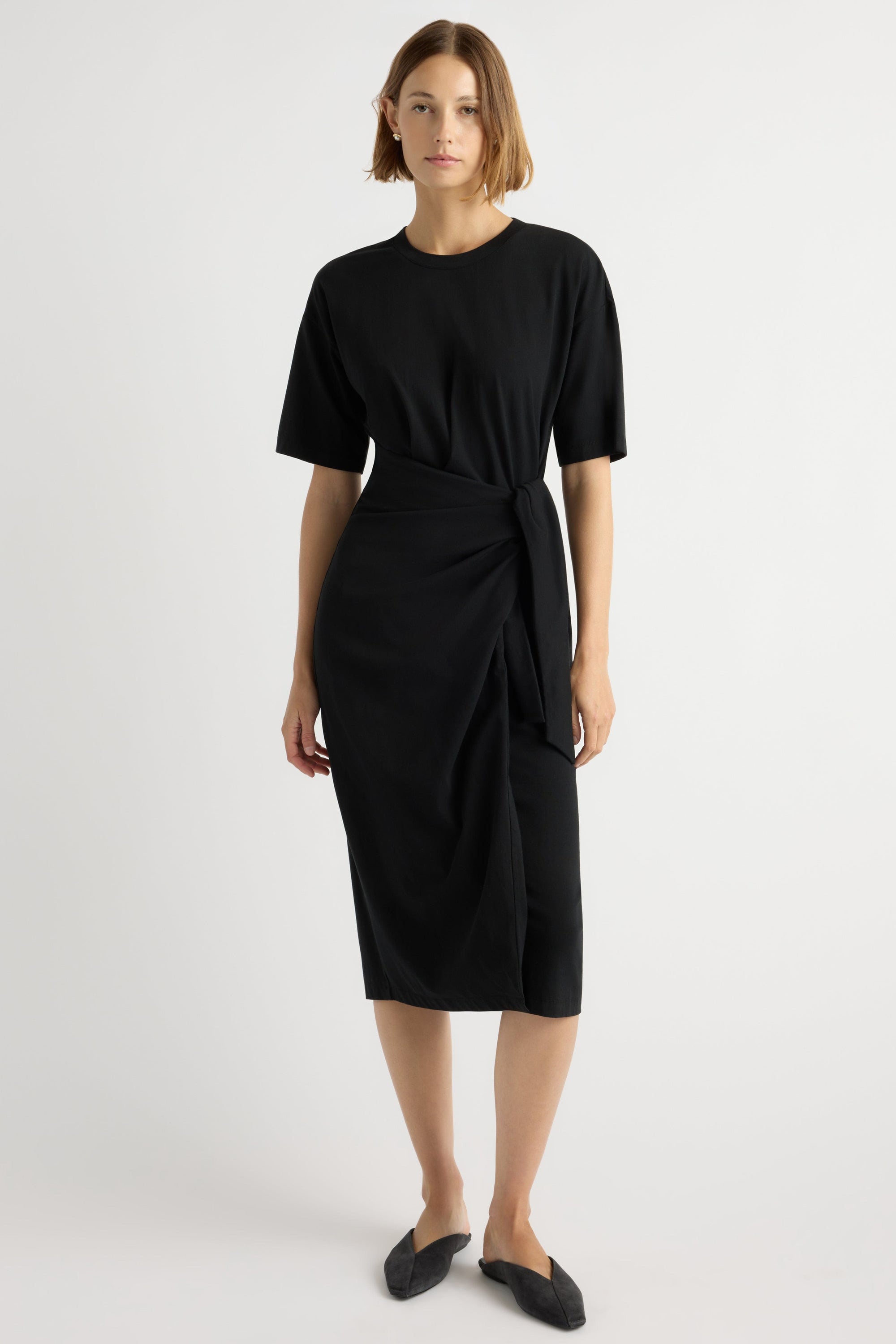 Noa Wrap Dress at Modern Citizen | Casual Cotton Style Noa Wrap Dress at Modern Citizen | Casual Cotton Style
