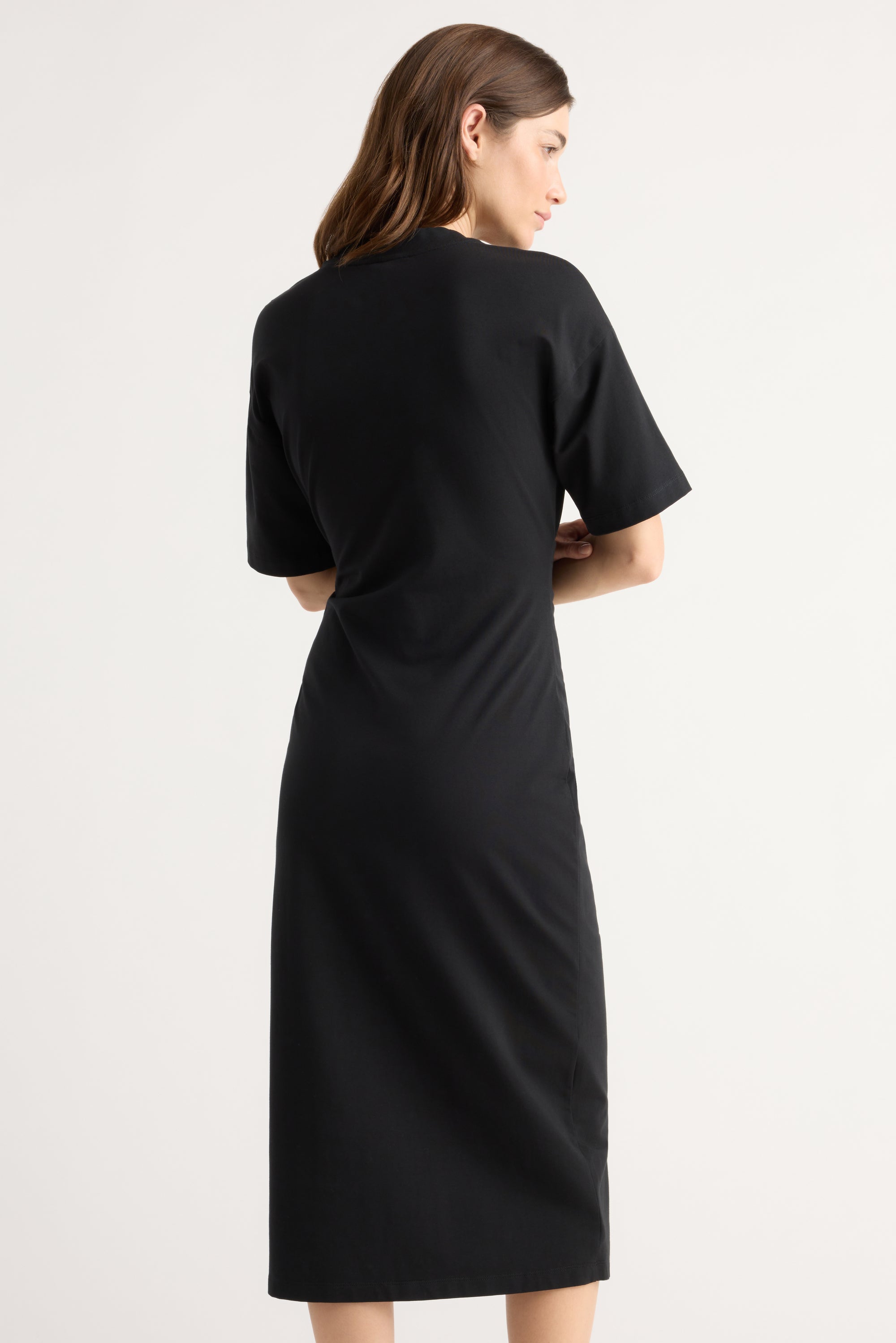 cotton t shirt dress knee length SHOPESSA Shirt Dresses for Women Summer Short Sleeve Cotton Linen Casual  Pockets Loose Dress Crew Neck Knee Length T Shirt Dresses Vestidos Casuales  para Mujer Elegantes Black at Amazon Women's Clothing store