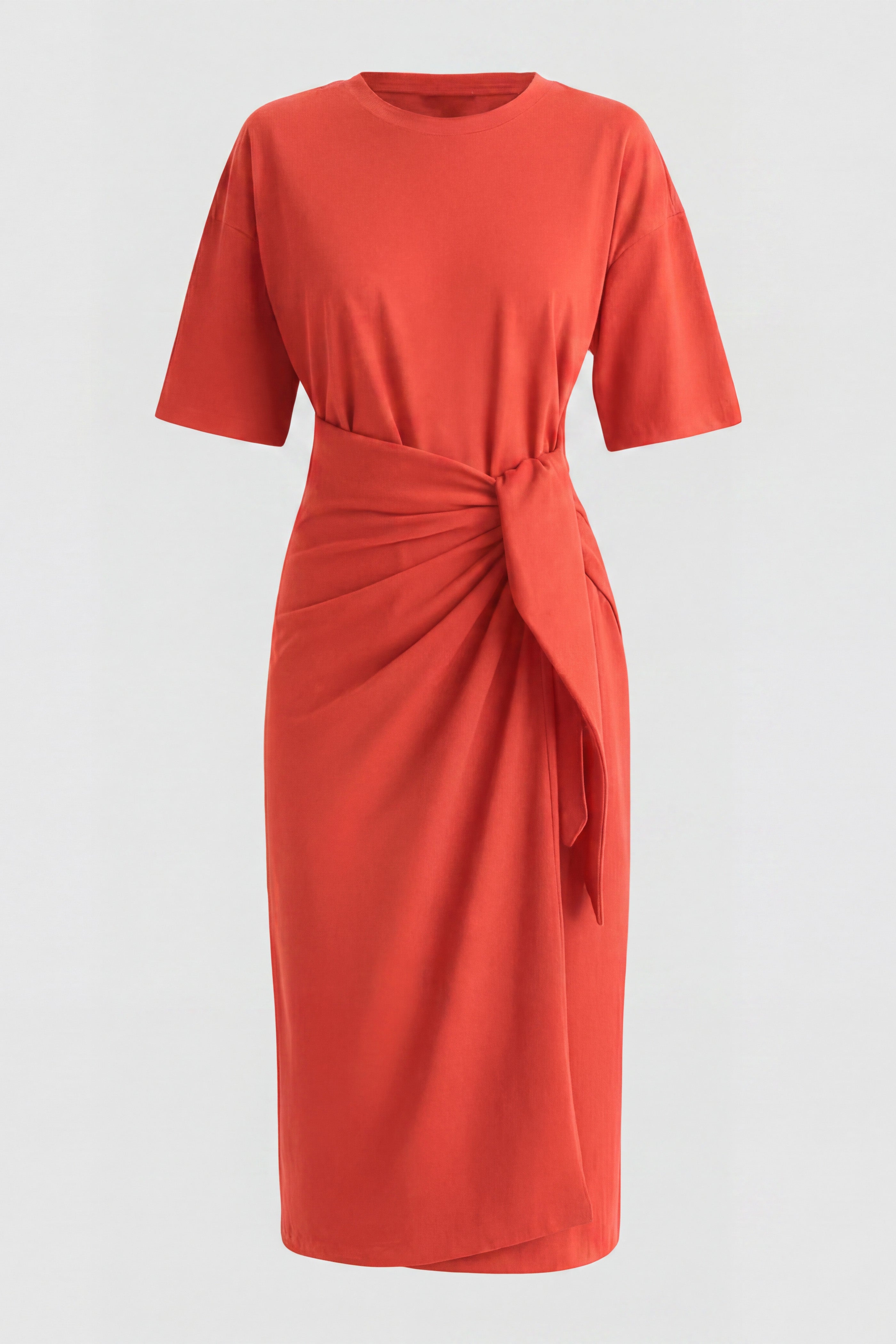 classic wrap dress Noa Organic Cotton T-Shirt Wrap Dress