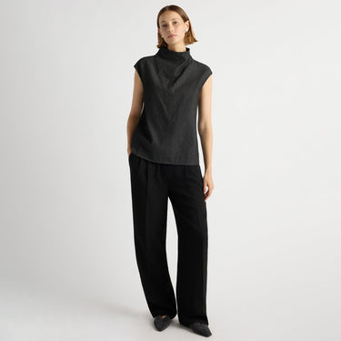 Mali | Orion Double-Pleated Tailored Pant in Size Small