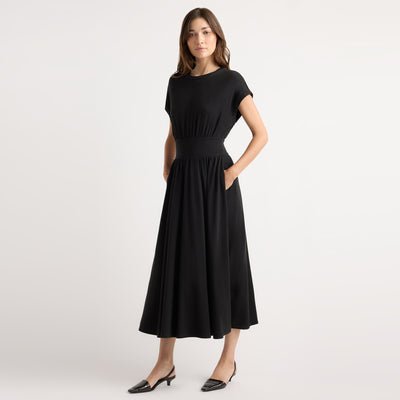 Prima Jersey Midi Dress Black / Regular / 1X