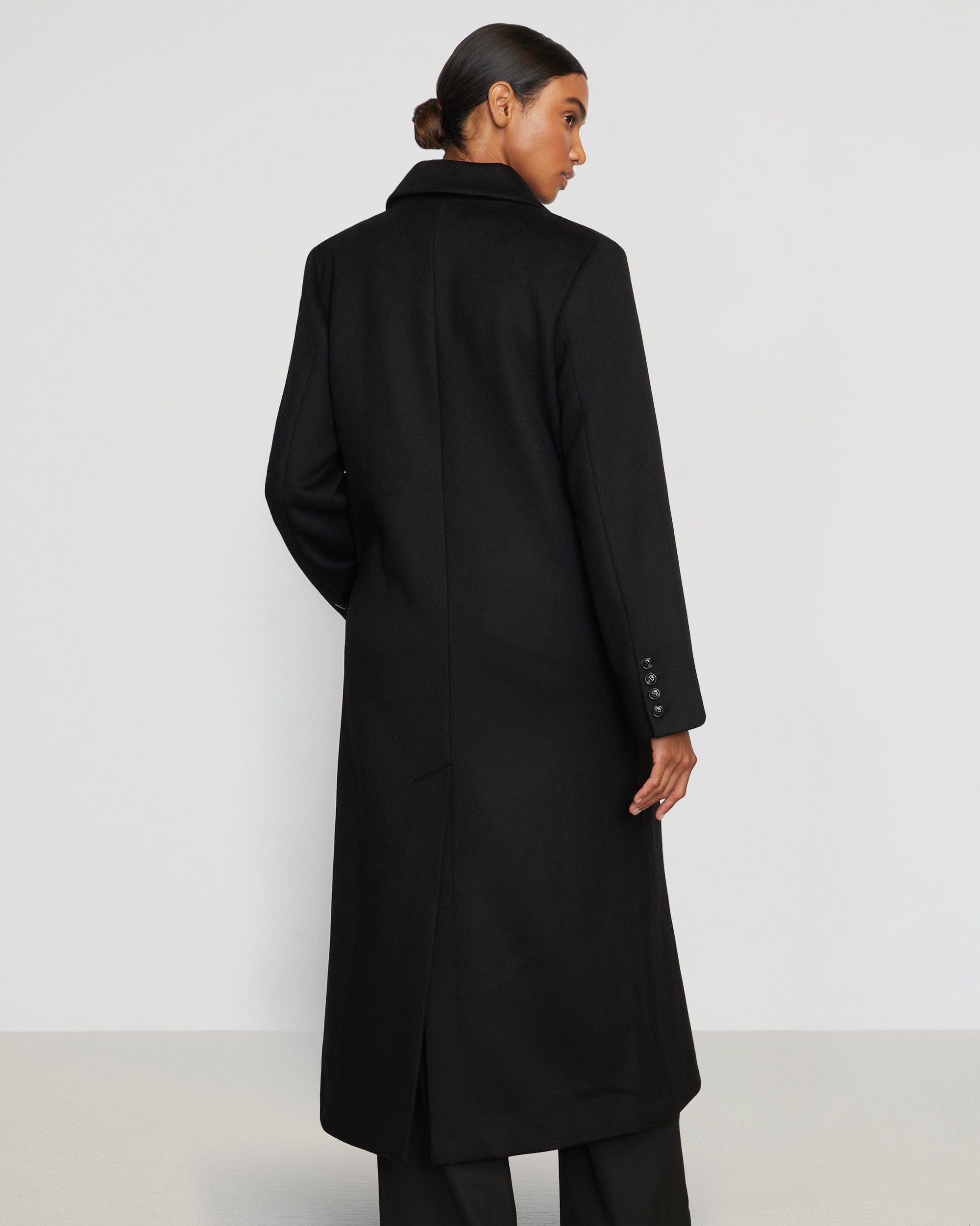 Ravenna Wool Blend Maxi Coat