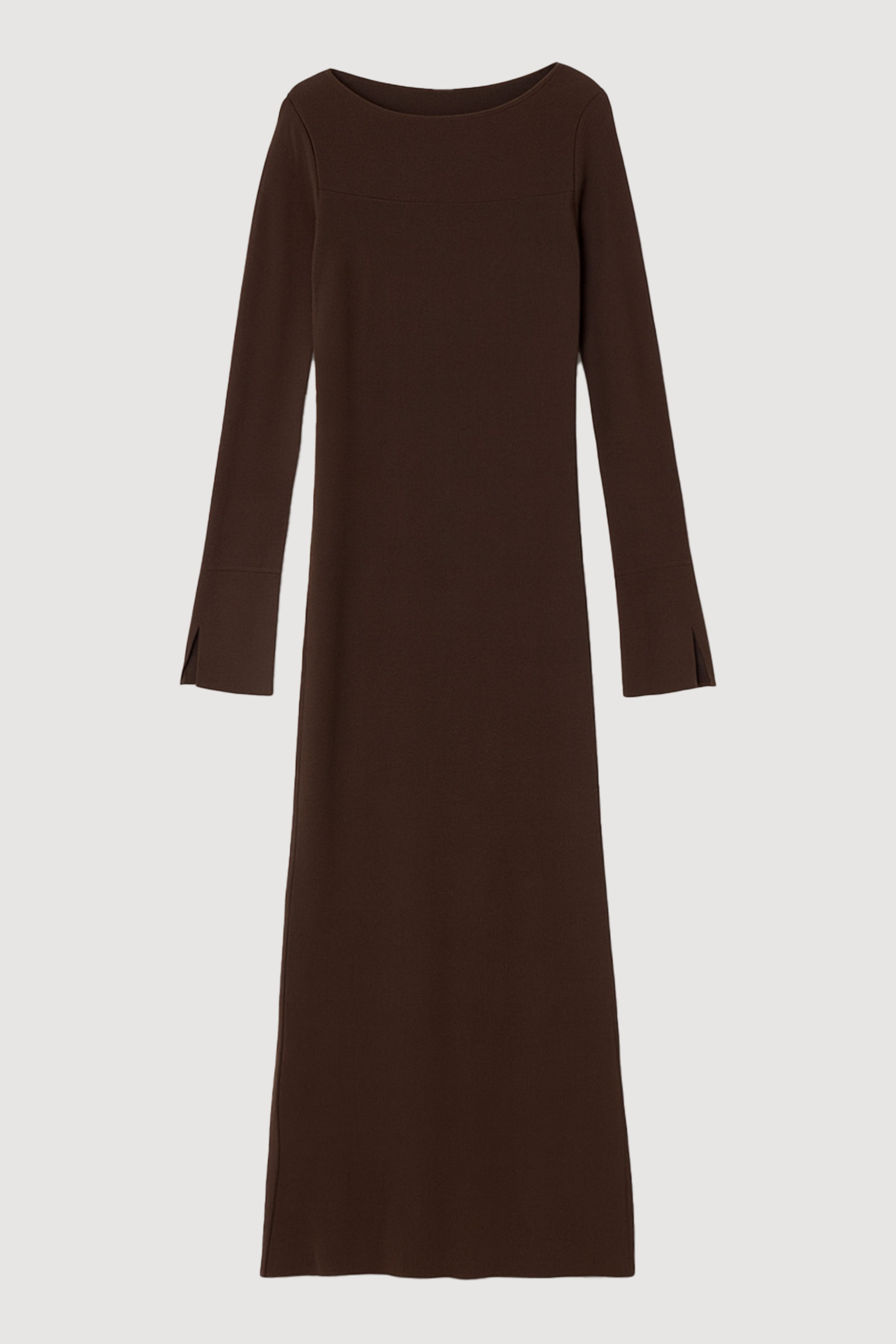 Rosalynn Semi-Sheer Tencel-Blend Knit Dress