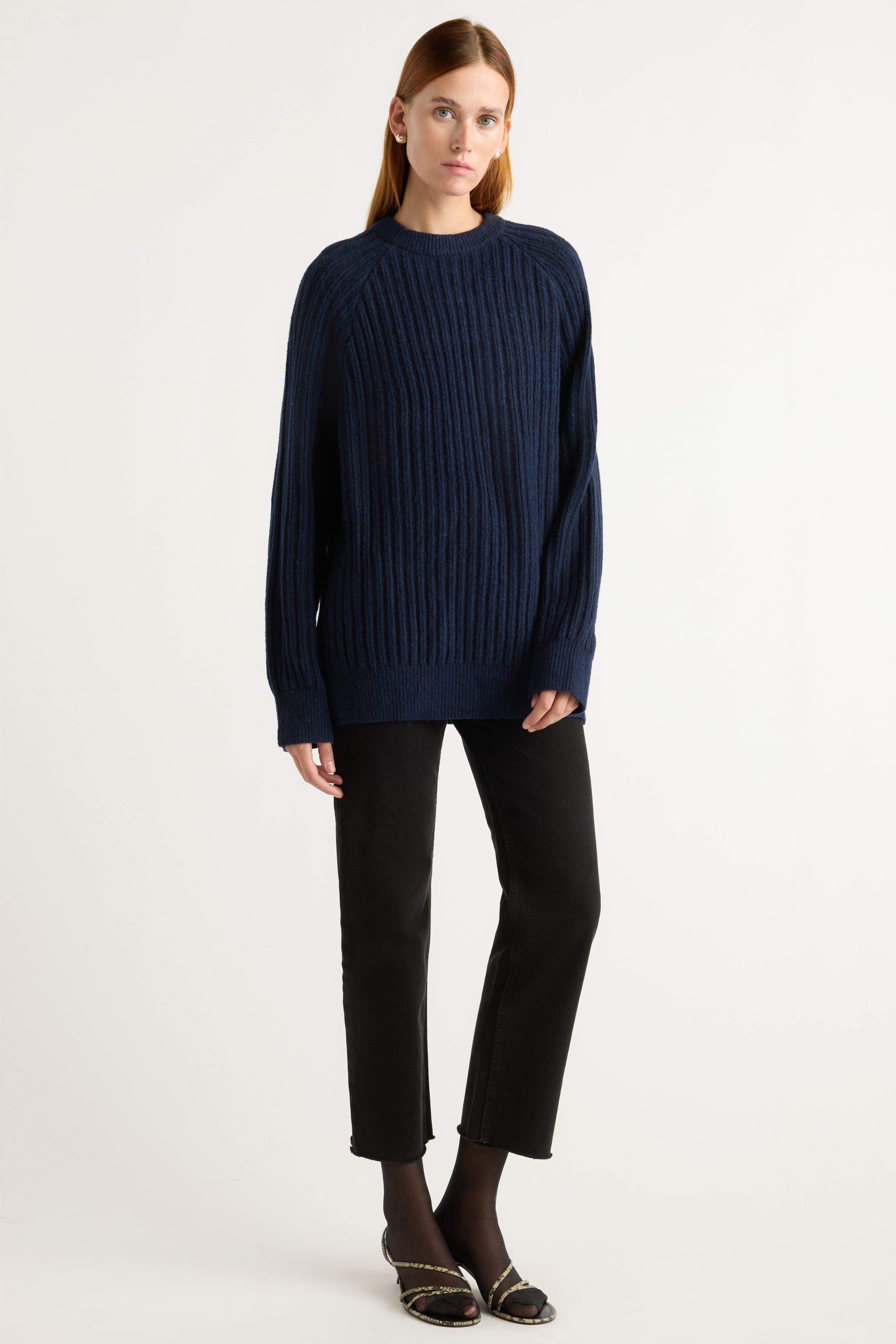 Roylene Ribbed Boyfriend Sweater