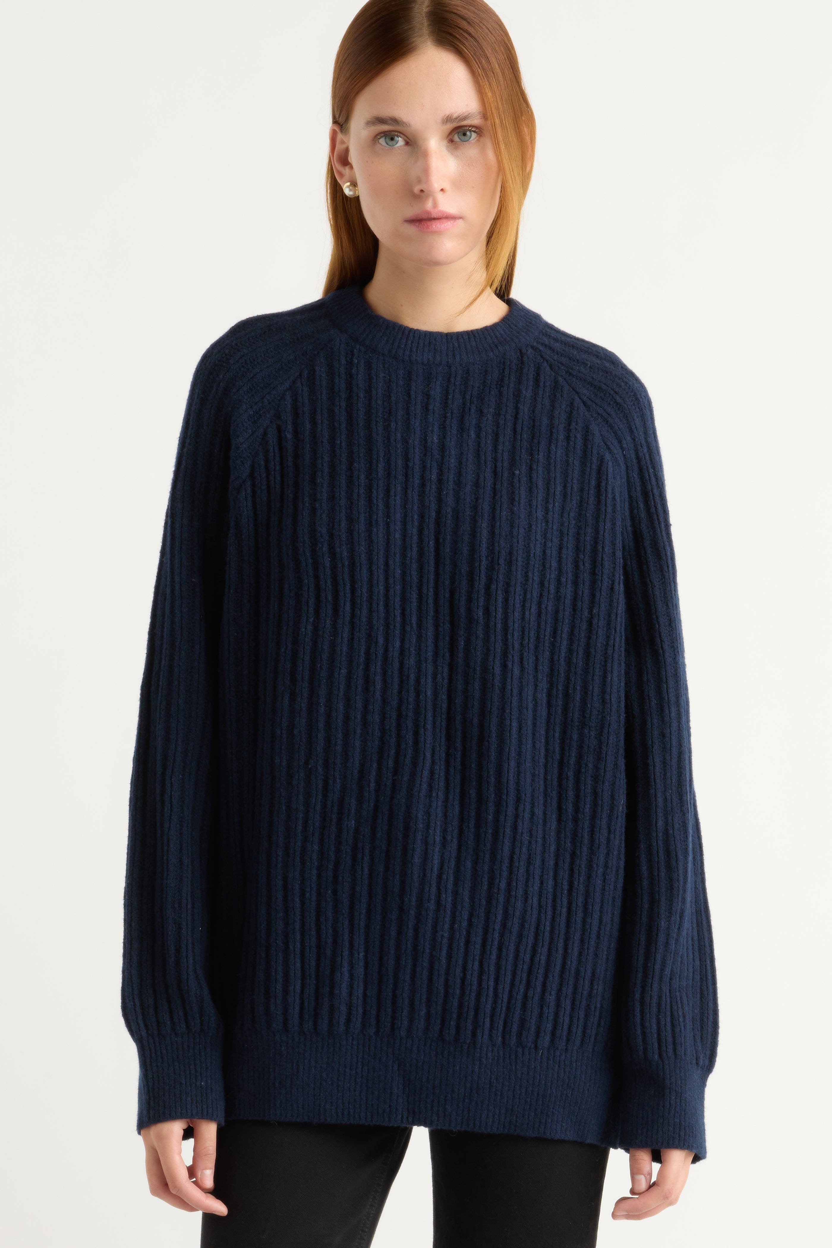 Roylene Ribbed Boyfriend Sweater