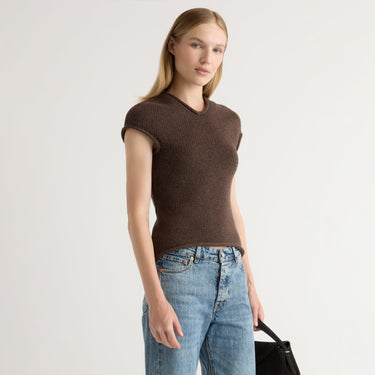 Jess | Simoul V-Neck Sweater Top in Size Small