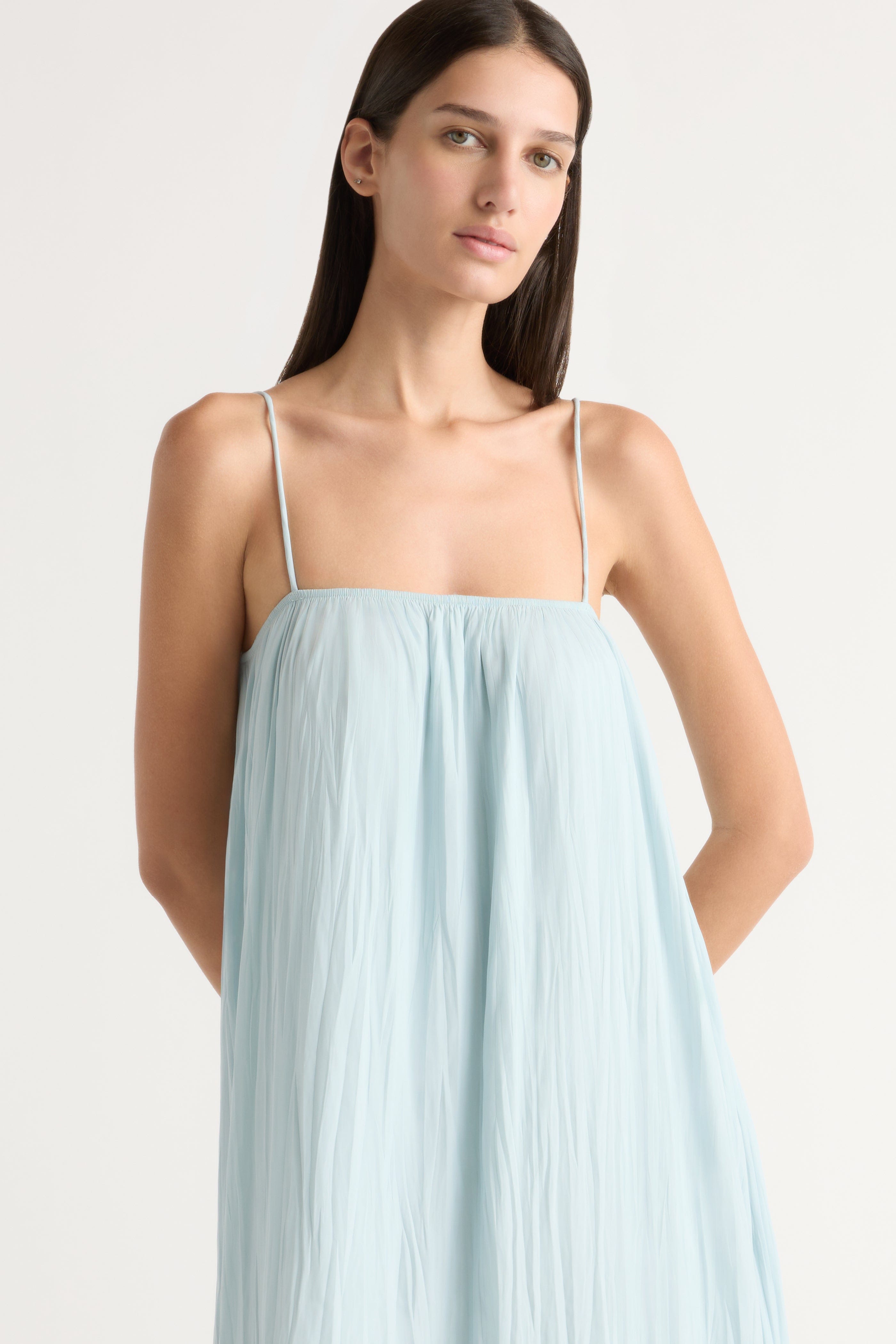 Solange Crinkled Maxi Dress