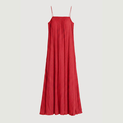 maxi dress petite length Solange Crinkled Maxi Dress (Petite)