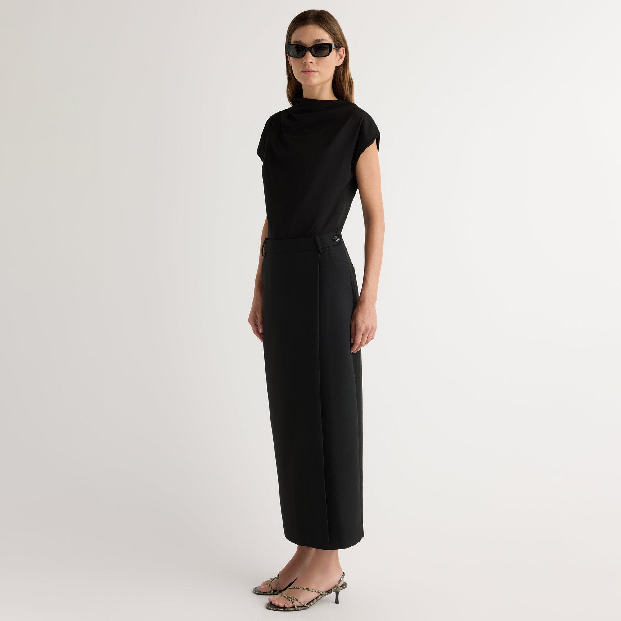 Spencer Wrap Maxi Skirt