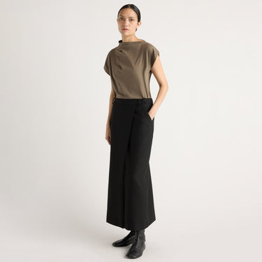Charlotte | Spencer Wrap Maxi Skirt in Size Small