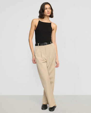 Olivia | Suni Tailored Straight Leg Pant in Size Small
