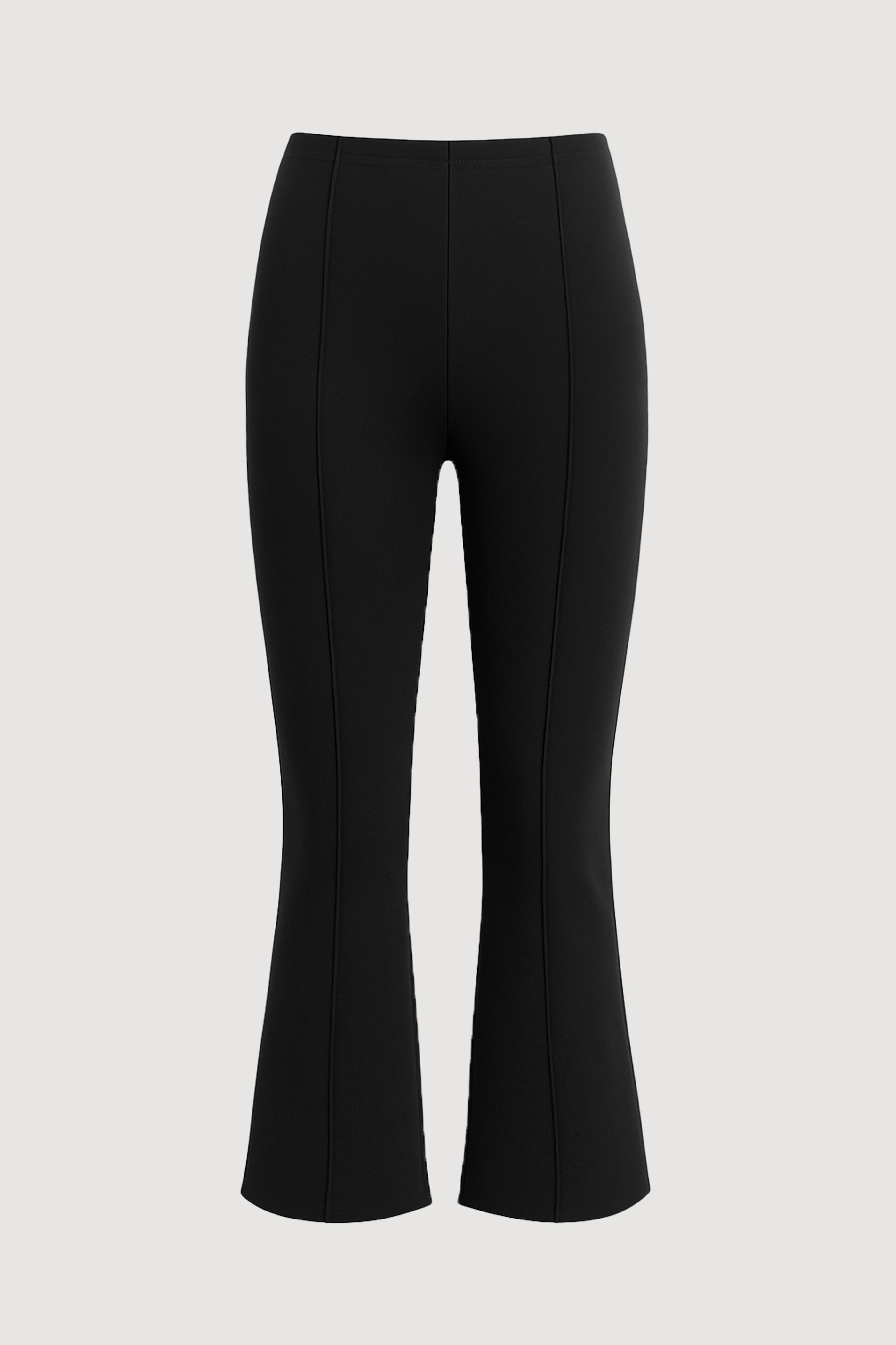 Tez Kick-Flare Ponte Stretch Pant Black / XL Tez Kick-Flare Ponte Stretch Pant Black / XL