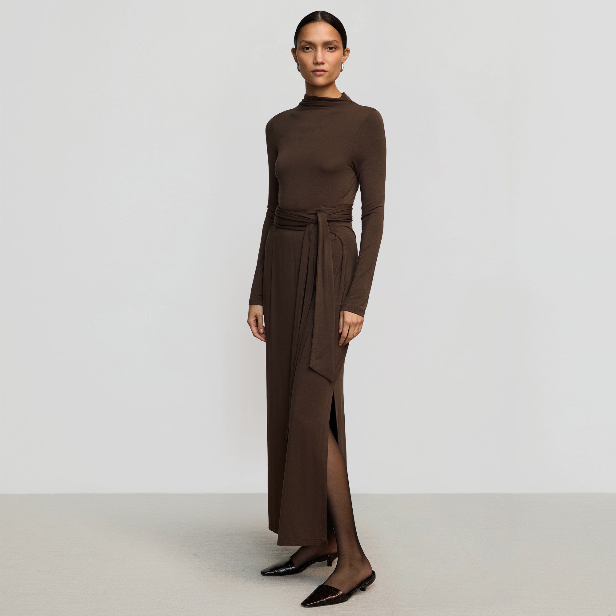 French Sleeve Polo Long Dress　2025ver Shipping in early August】French Sleeve Polo Long Dress