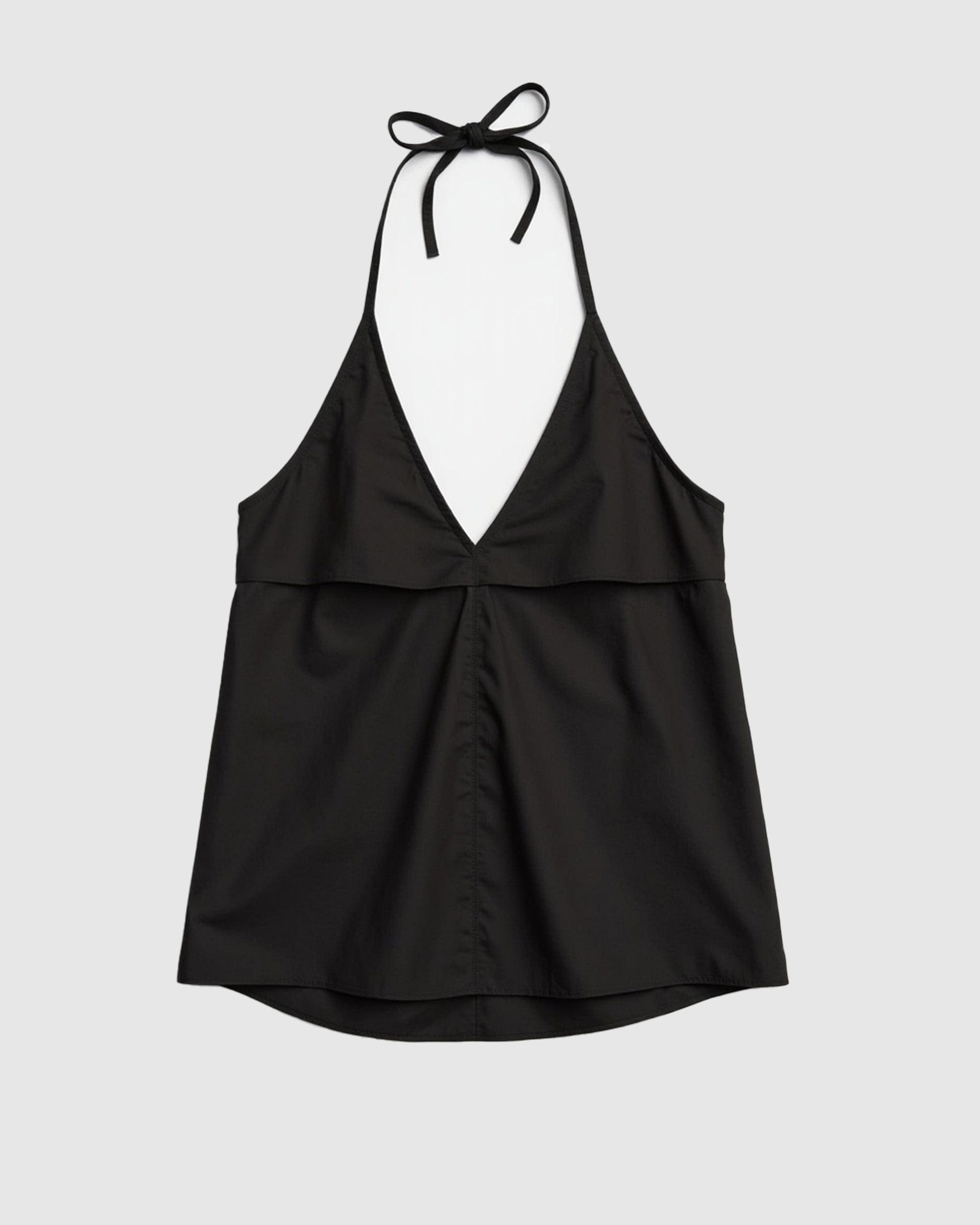 Vesna Organic Cotton V-Neck Halter Top