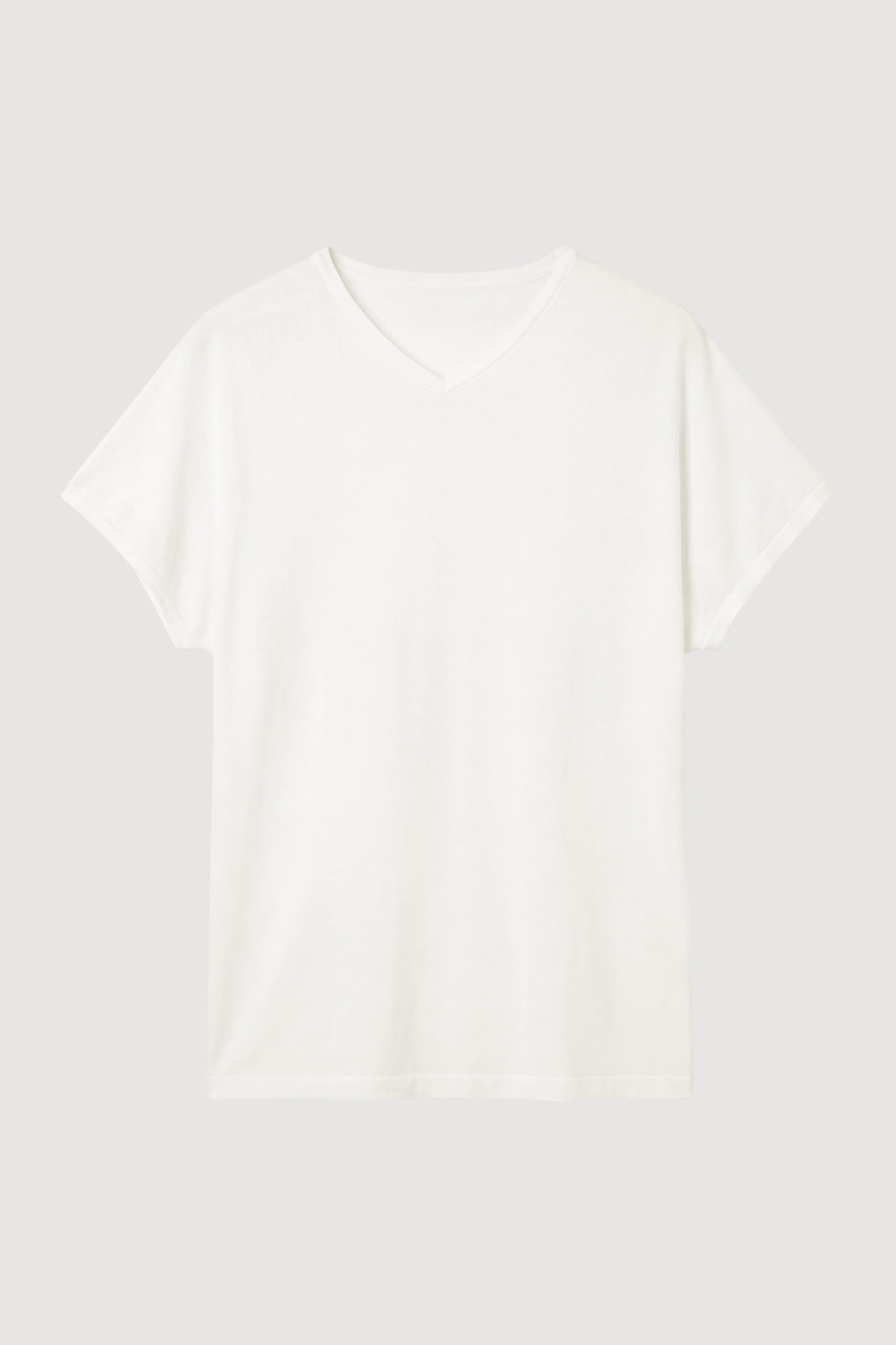 Willa Organic Cotton V-Neck Tee