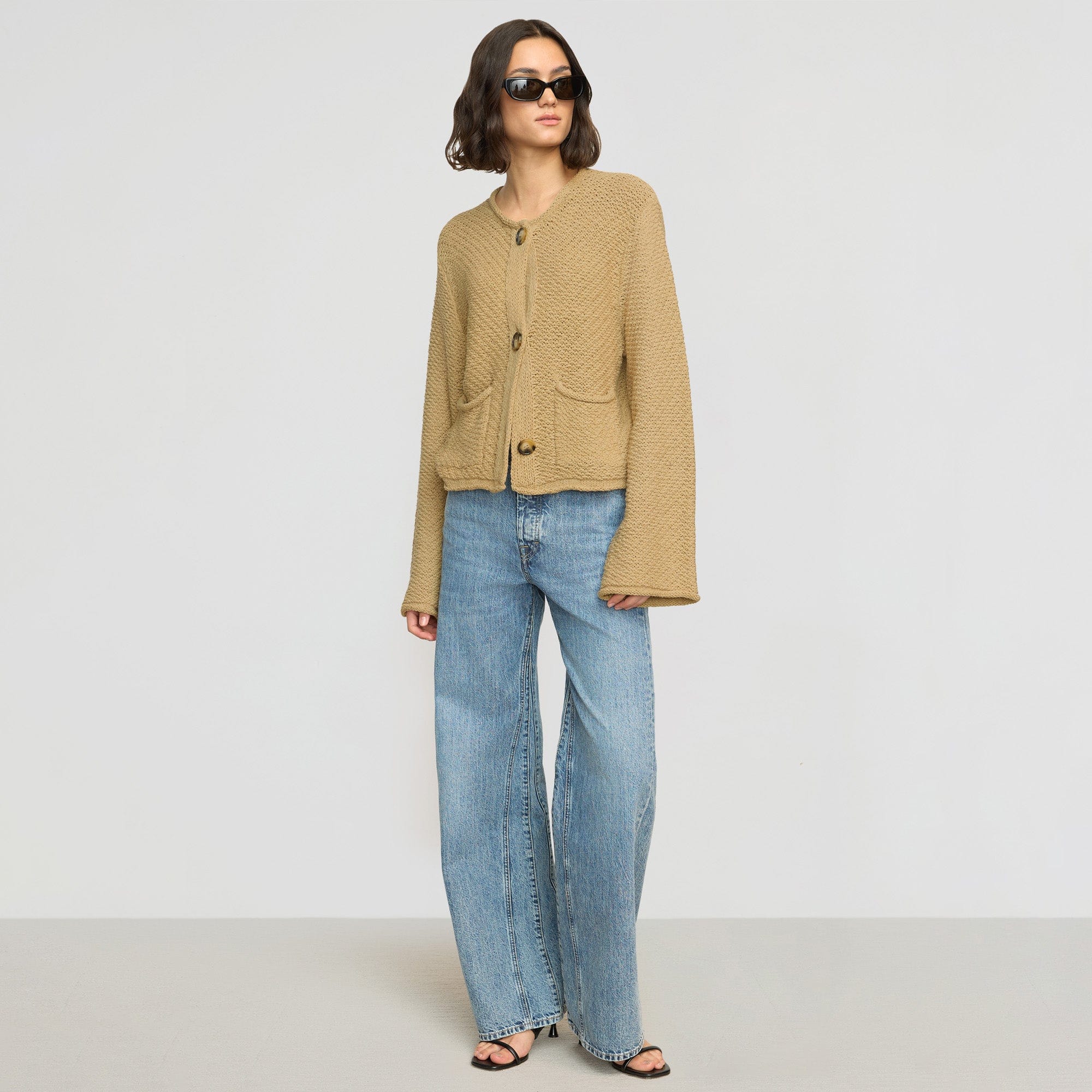 Yoojin Textured Knit Cardigan Yoojin Textured Knit Cardigan