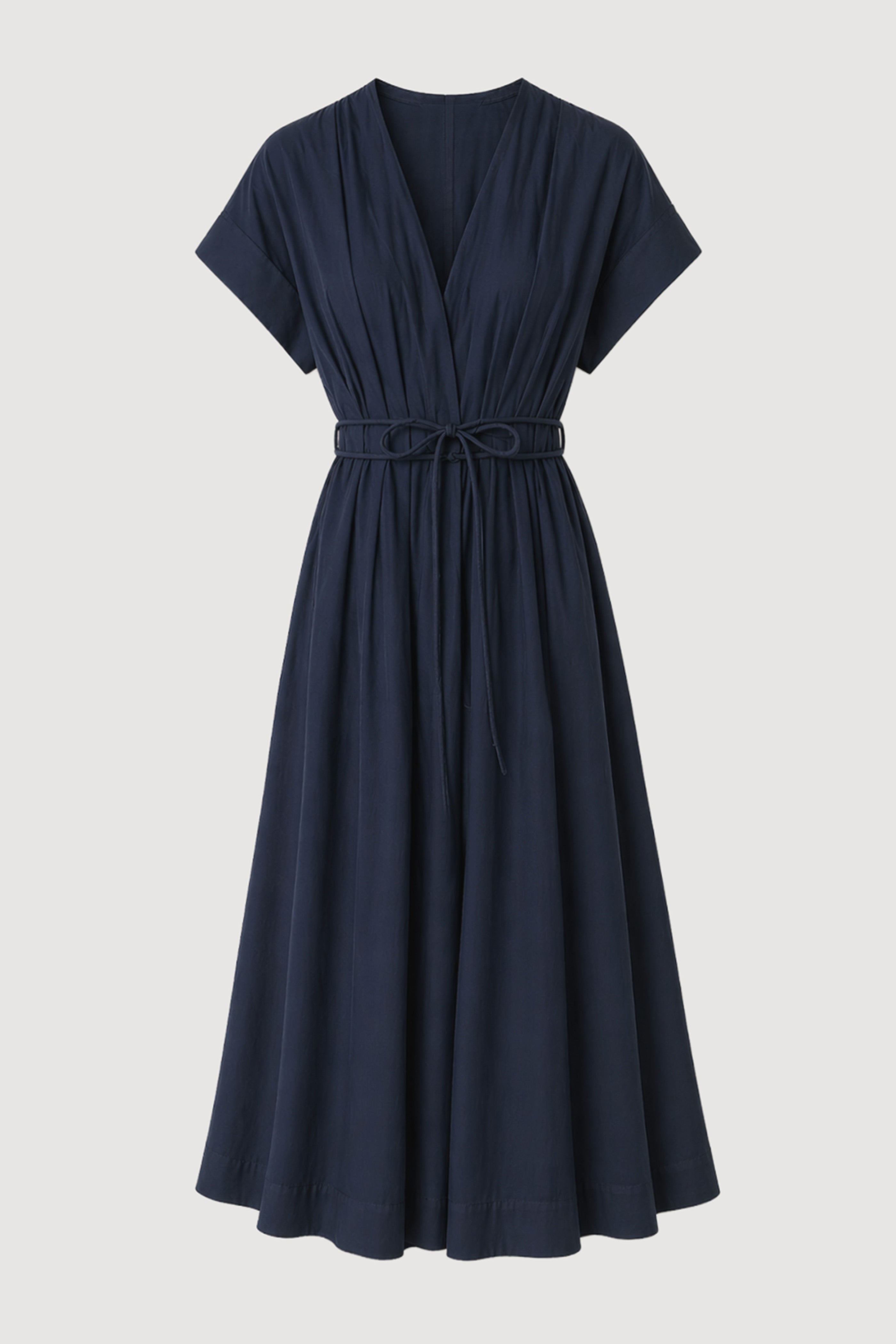 【レア美品】ヌキテパ COTTON VOILE EMB V NECK DRESS Yvette Cotton V-Neck Dress